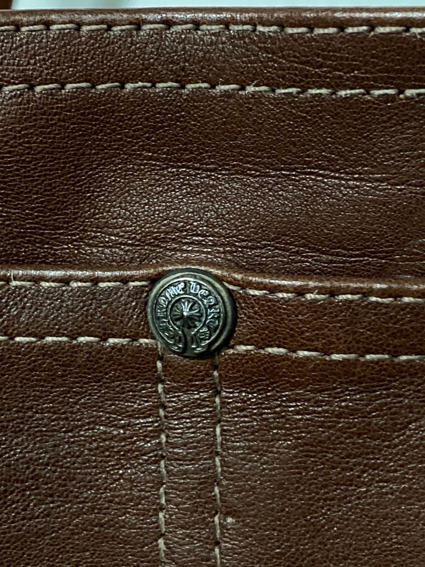 中古・古着通販】CHROME HEARTS (クロムハーツ) エプロン ブラウン
