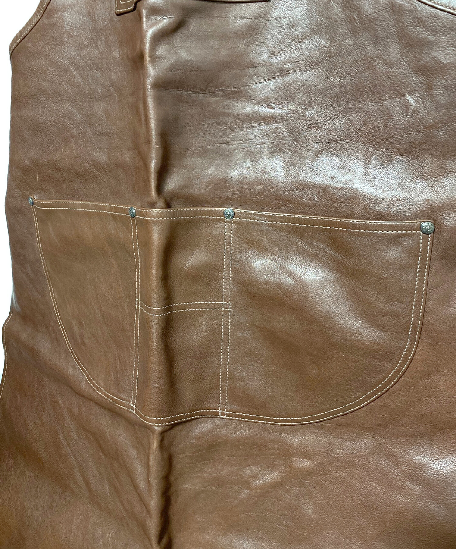 中古・古着通販】CHROME HEARTS (クロムハーツ) エプロン ブラウン