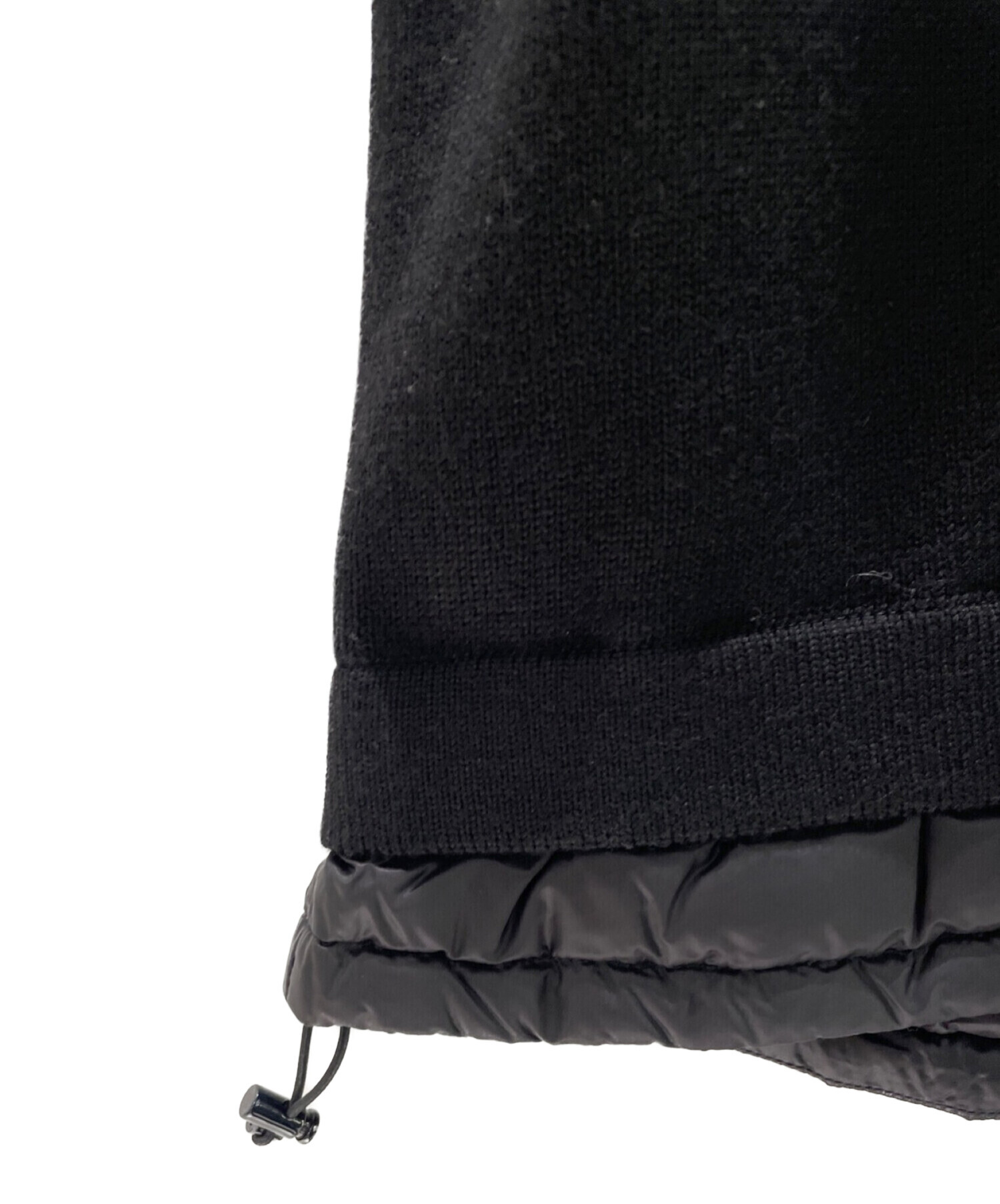 MONCLER MAGLIA GILET クリーニング済み　フードなし 中古・古着通販】MONCLER (モンクレール) MAGLIA GILETニットベスト