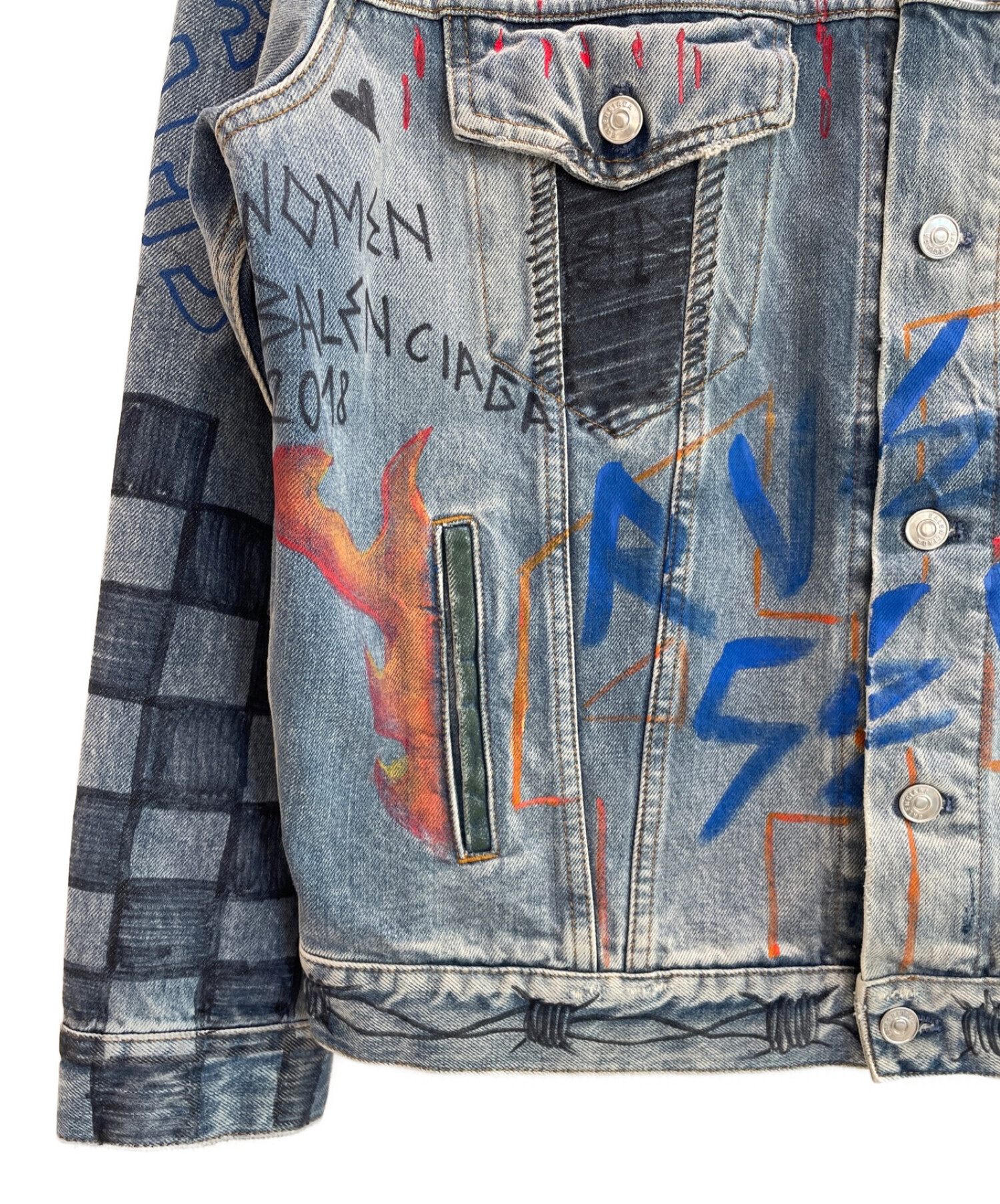 中古・古着通販】BALENCIAGA (バレンシアガ) グラフィックペイント