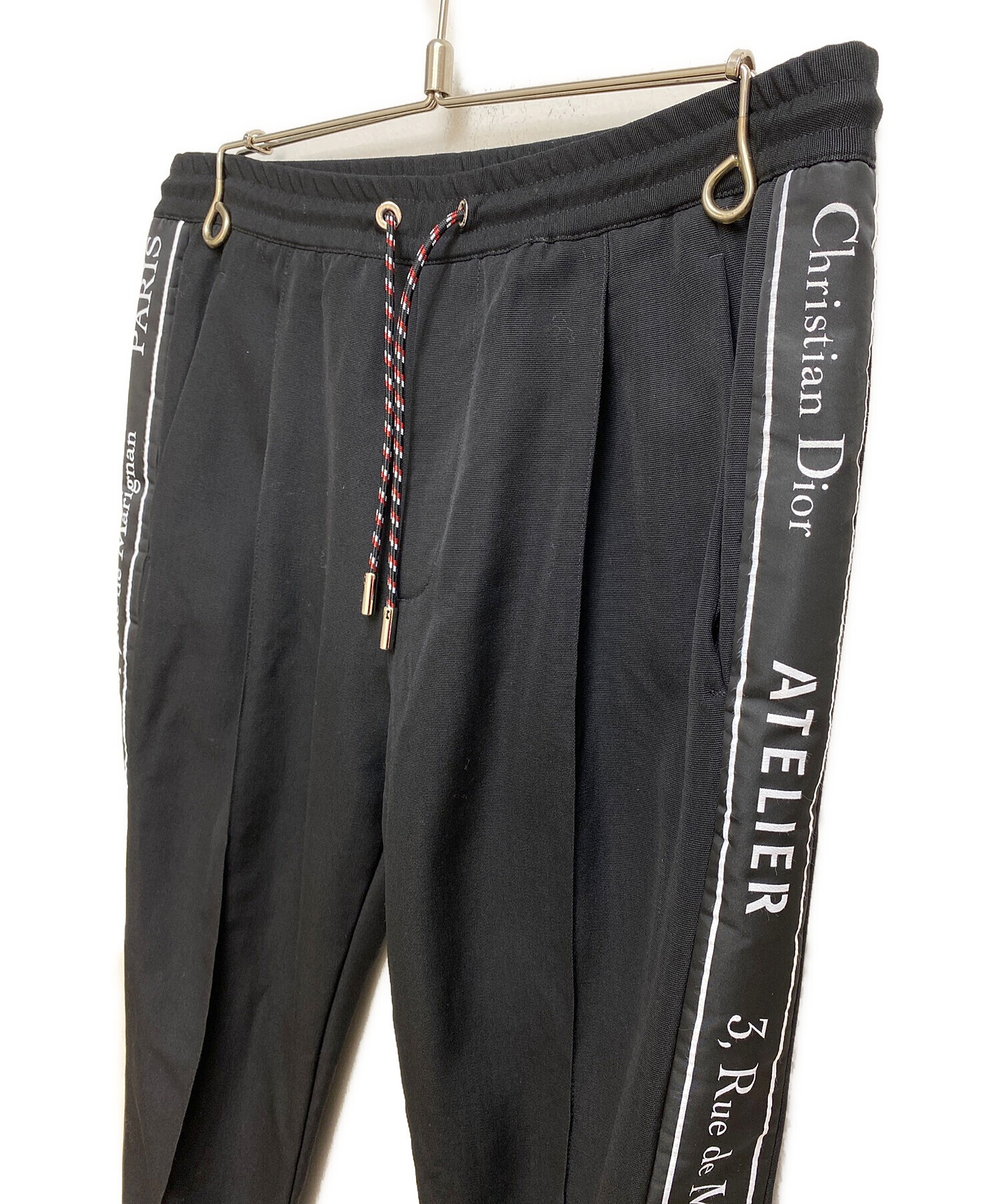 中古・古着通販】Dior (ディオール) ATELIERロゴジョガーパンツ 中古・古着通販】Dior (ディオール) ATELIERロゴジョガーパンツ