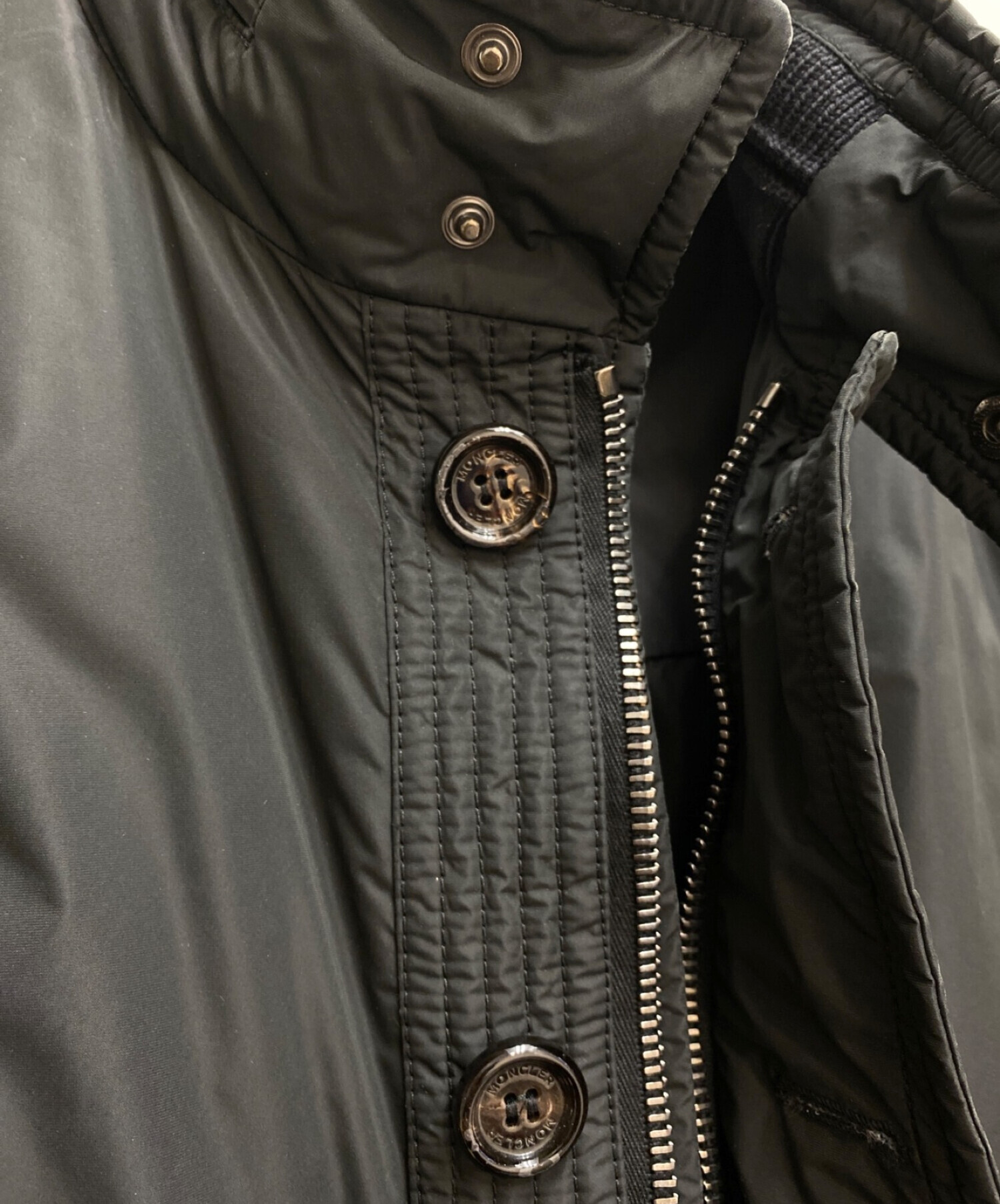 中古・古着通販】MONCLER (モンクレール) RONSARD GIUBBOTTO ブラック