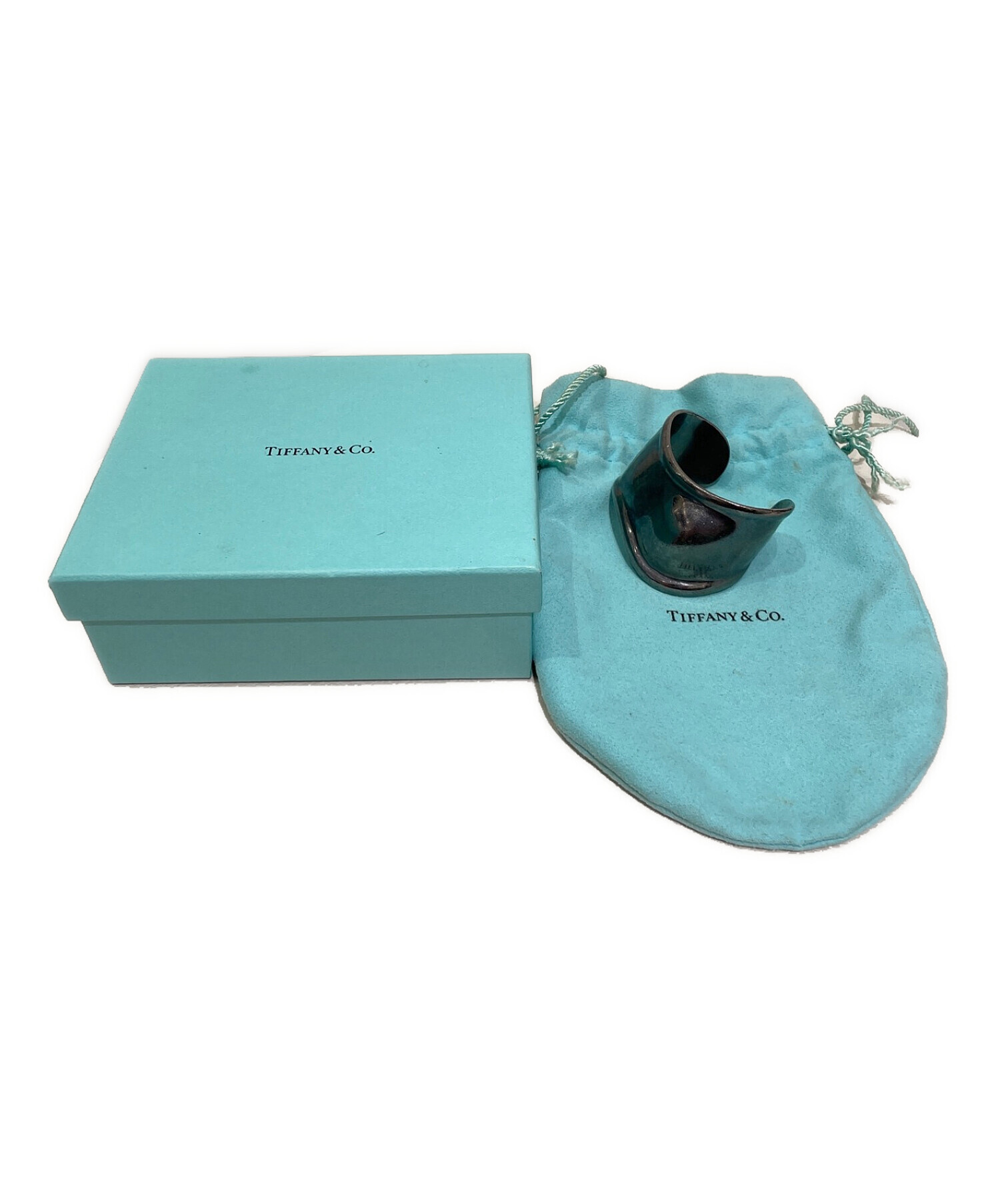 中古・古着通販】TIFFANY & Co. (ティファニー) ボーンカフバングル