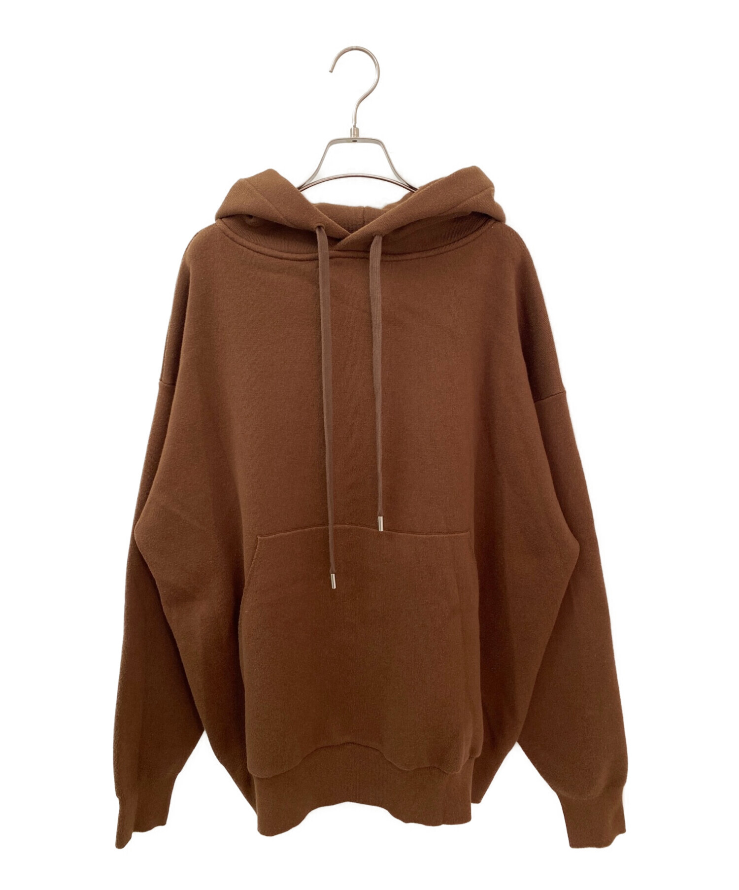 美品✨CABaN コットンカシミヤ パーカー プルオーバー　ブラウン 近年　L 中古・古着通販】CABAN (キャバン) コットンカシミヤパーカー ブラウン