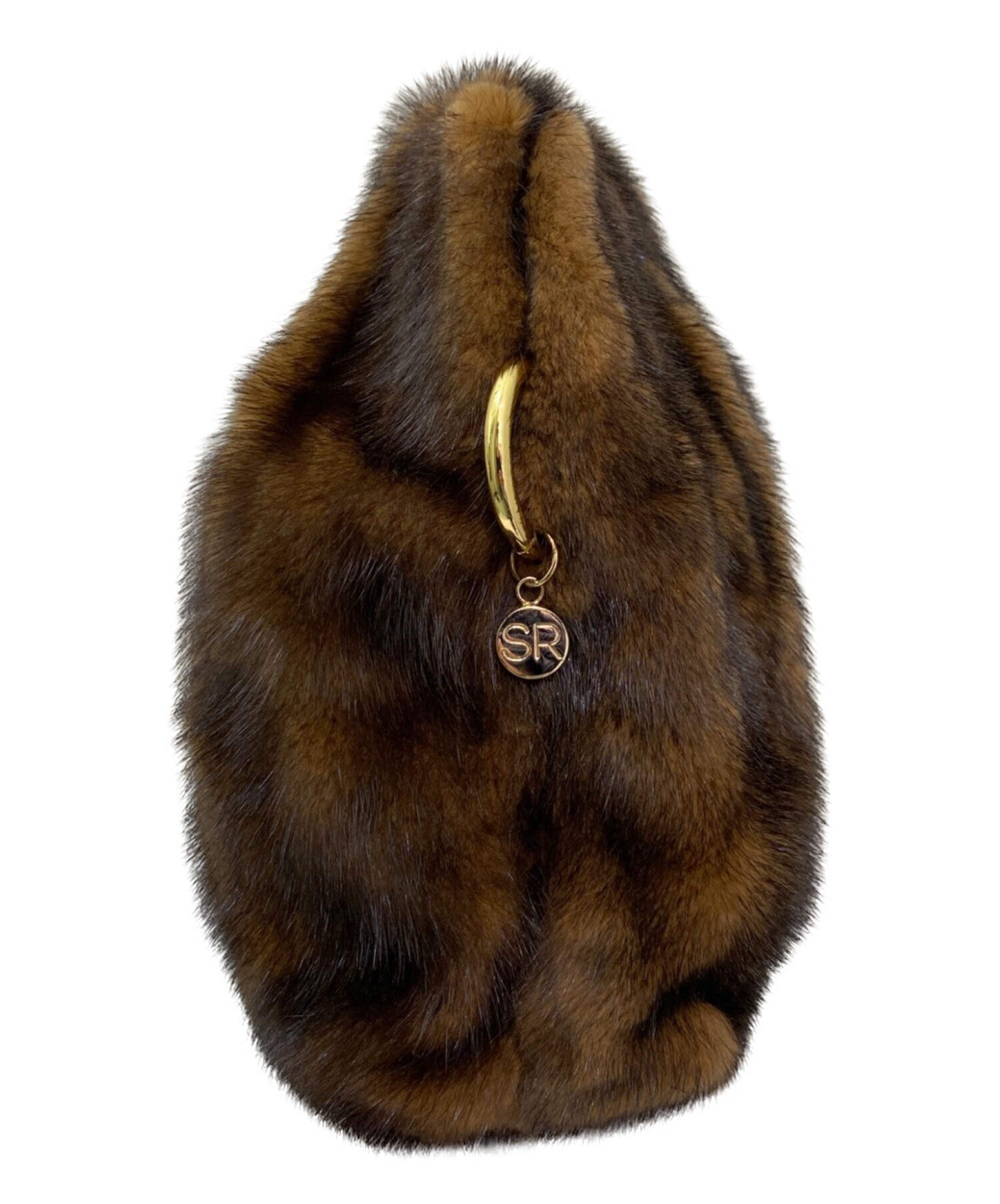 【美品】SIMONETTA RAVIZZA ミンク クラッチバッグ タグ付 中古・古着通販】SIMONETTA RAVIZZA (シモネッタ ラヴィッツァ) ミンク