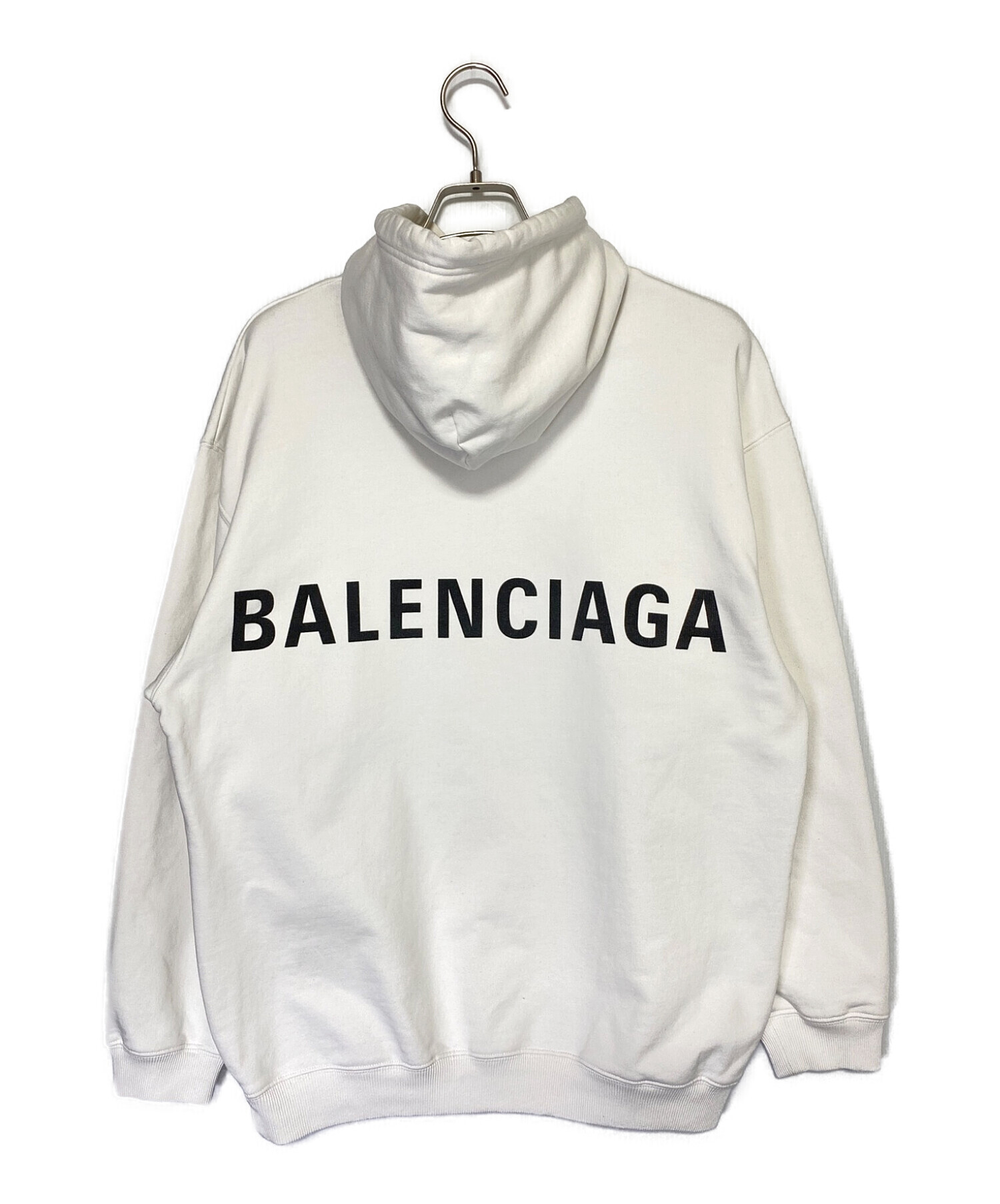 中古・古着通販】BALENCIAGA (バレンシアガ) バックロゴプリントプル 