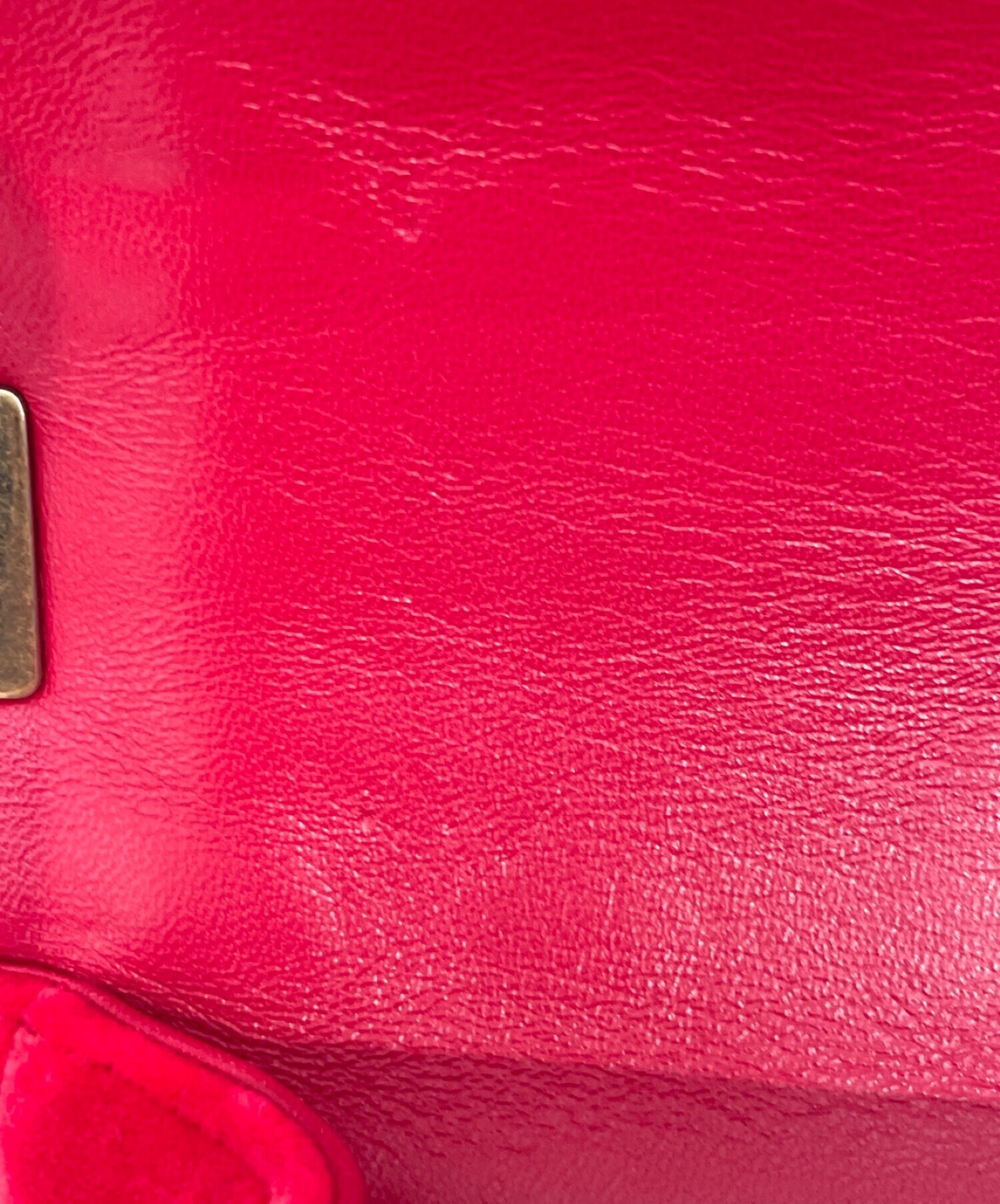 中古・古着通販】CHANEL (シャネル) チェックチェーンショルダーバッグ
