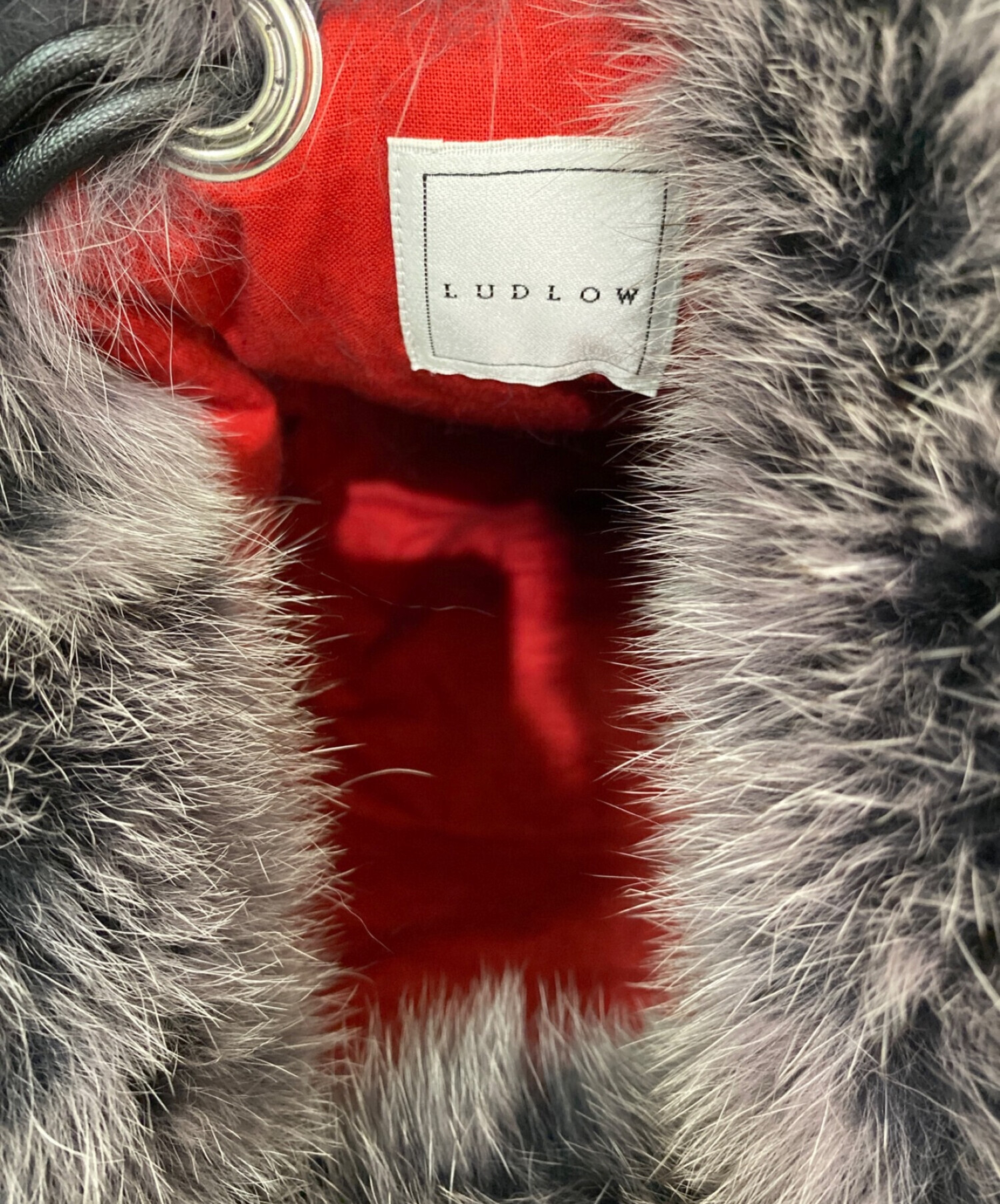 中古・古着通販】LUDLOW (ラドロー) フォックスファーバッグ 