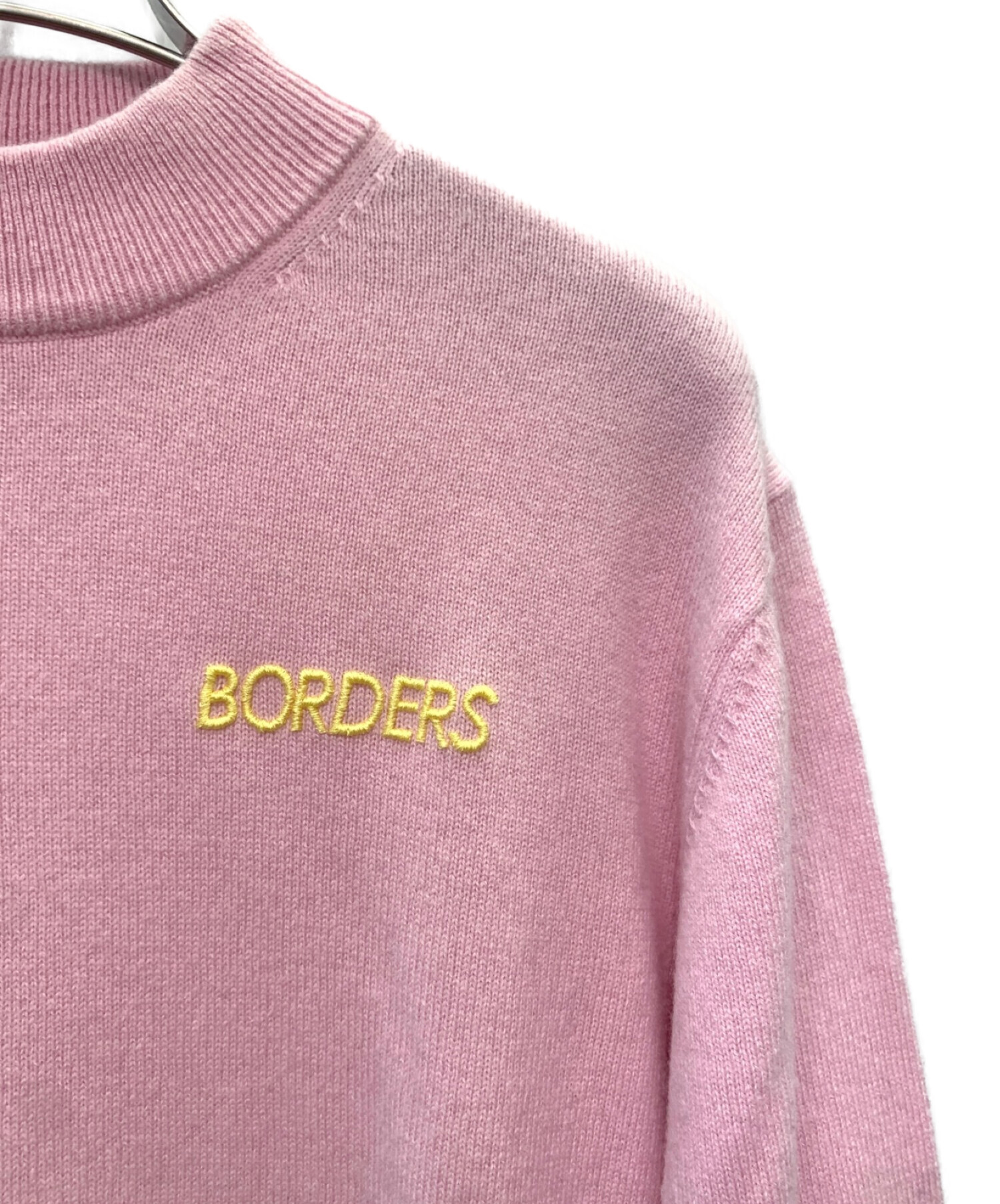 ボーダーズアットバルコニー　フード付きコート　ピンク　ライナー取り外し可 ボーダーズアットバルコニー フード付きコート ピンク ライナー