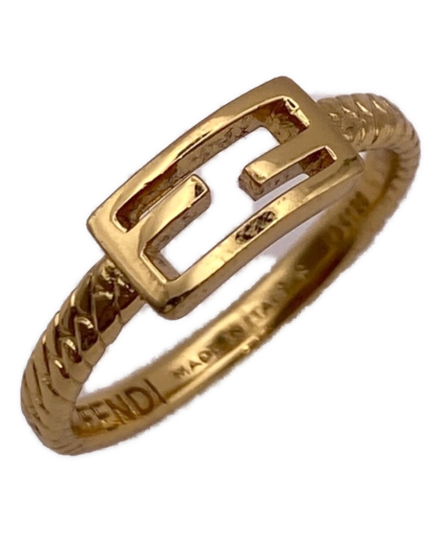 中古・古着通販】FENDI (フェンディ) バゲットリング サイズ:S