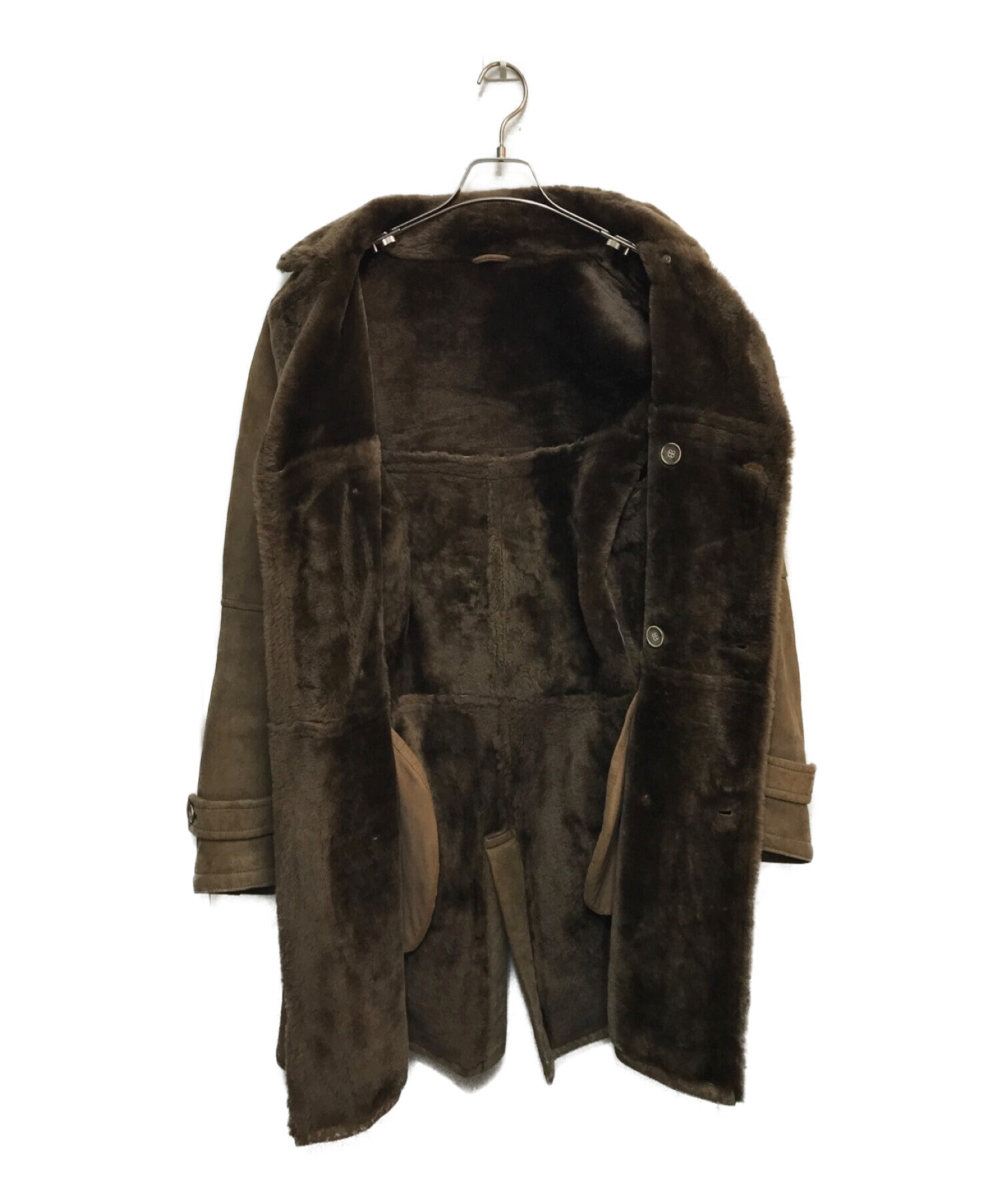 EMMETI エンメティ ムートンコート イタリア製 ブラウン EMMETIムートンコートのご紹介｜ビームス ハウス 六本木｜BEAMS