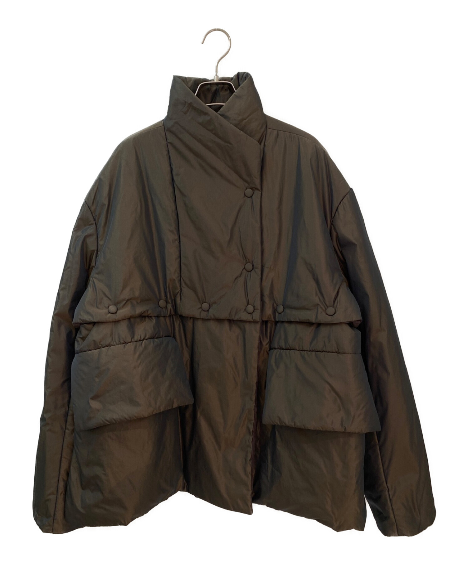 中古・古着通販】pelleq (ペレック) 3WAY中綿ジャケット ブラウン 