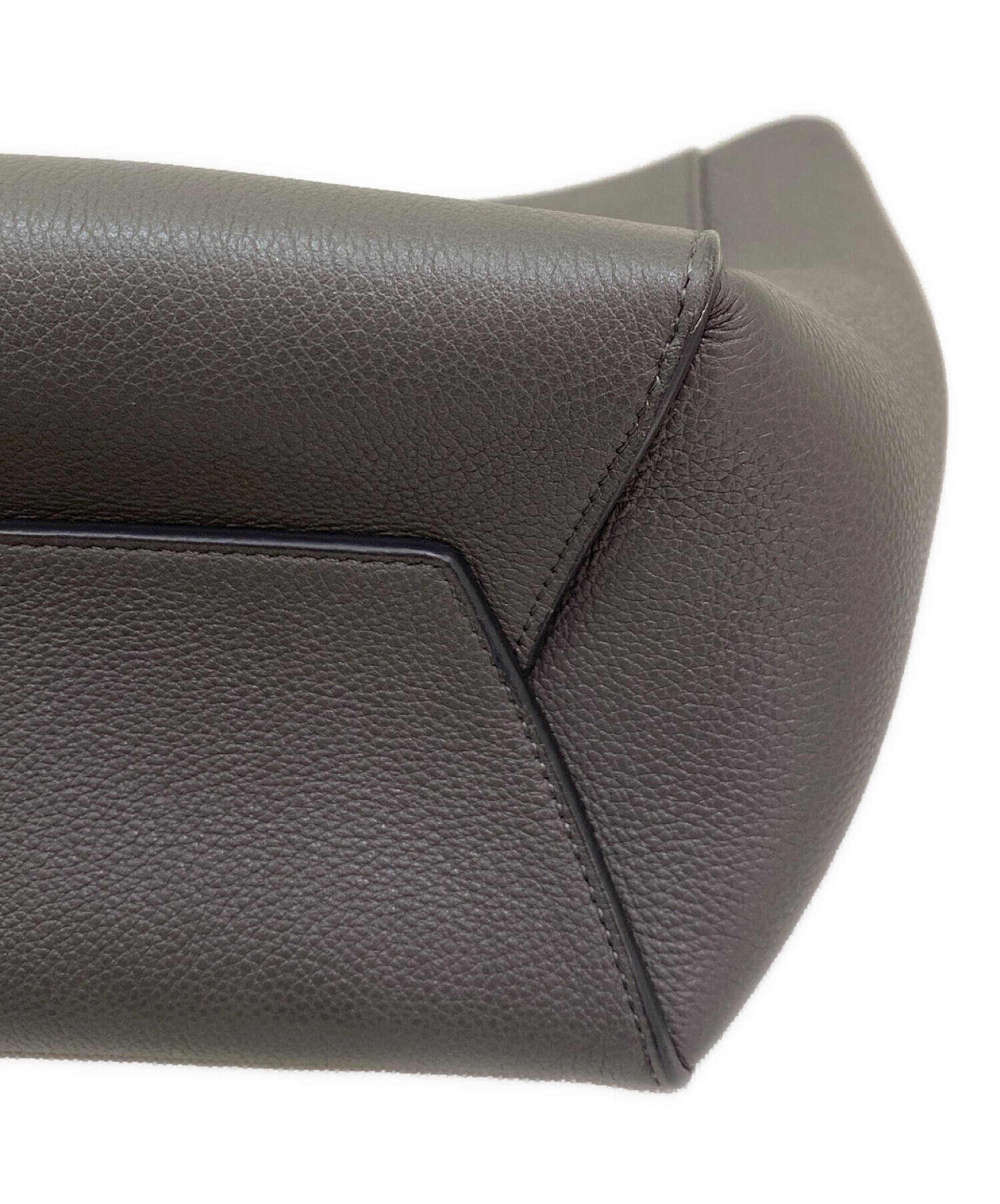 中古・古着通販】CELINE (セリーヌ) サングルバケット スモール グレー 