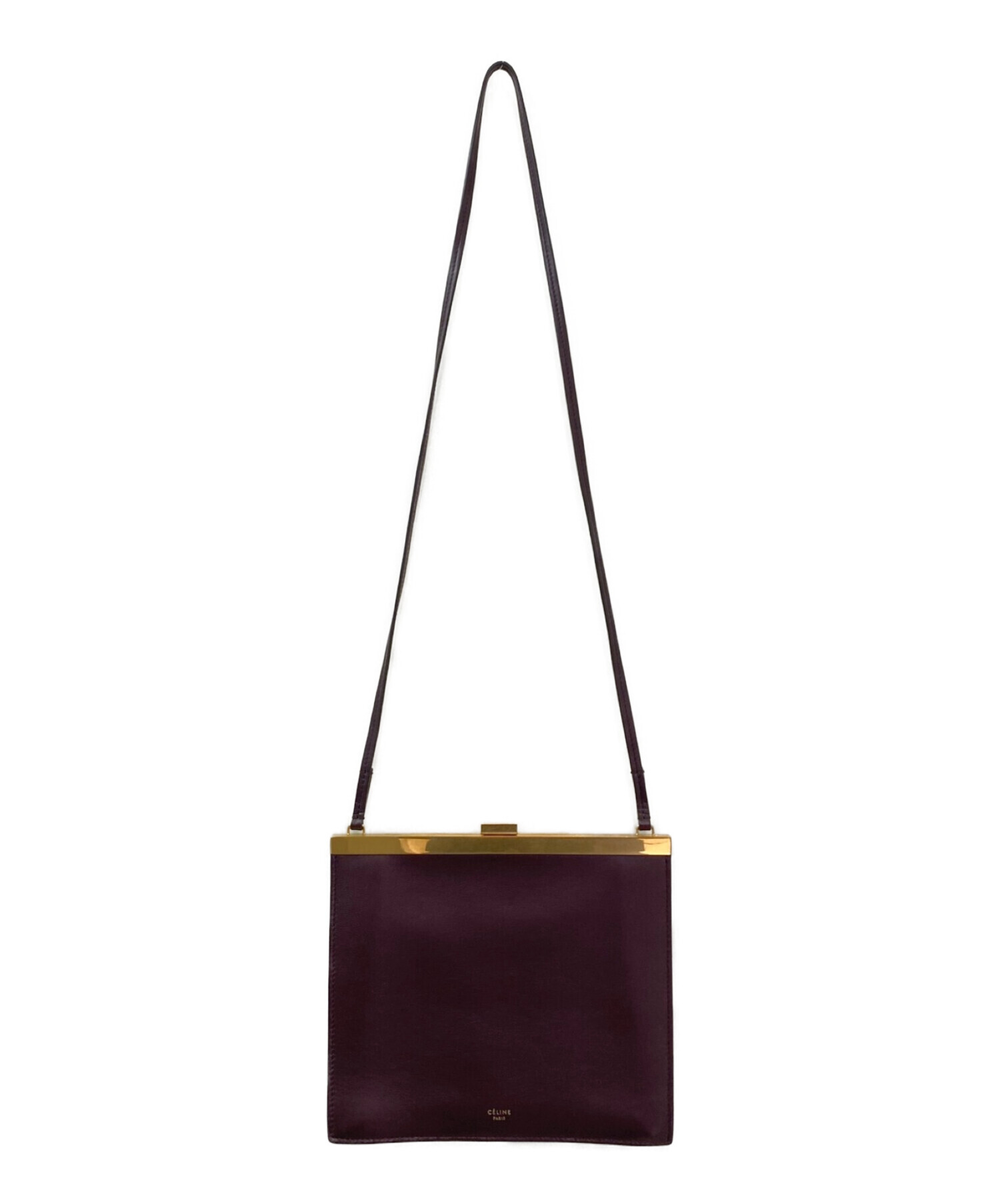 中古・古着通販】CELINE (セリーヌ) クラスプミニ ボルドー サイズ