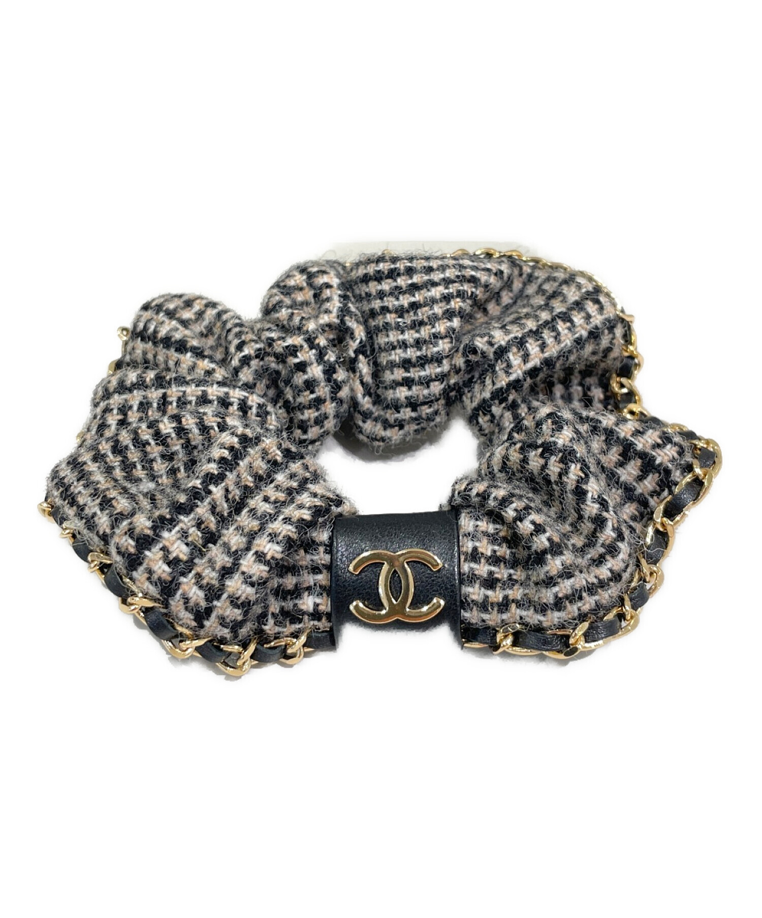 中古・古着通販】CHANEL (シャネル) チェーン・ツィードシュシュ