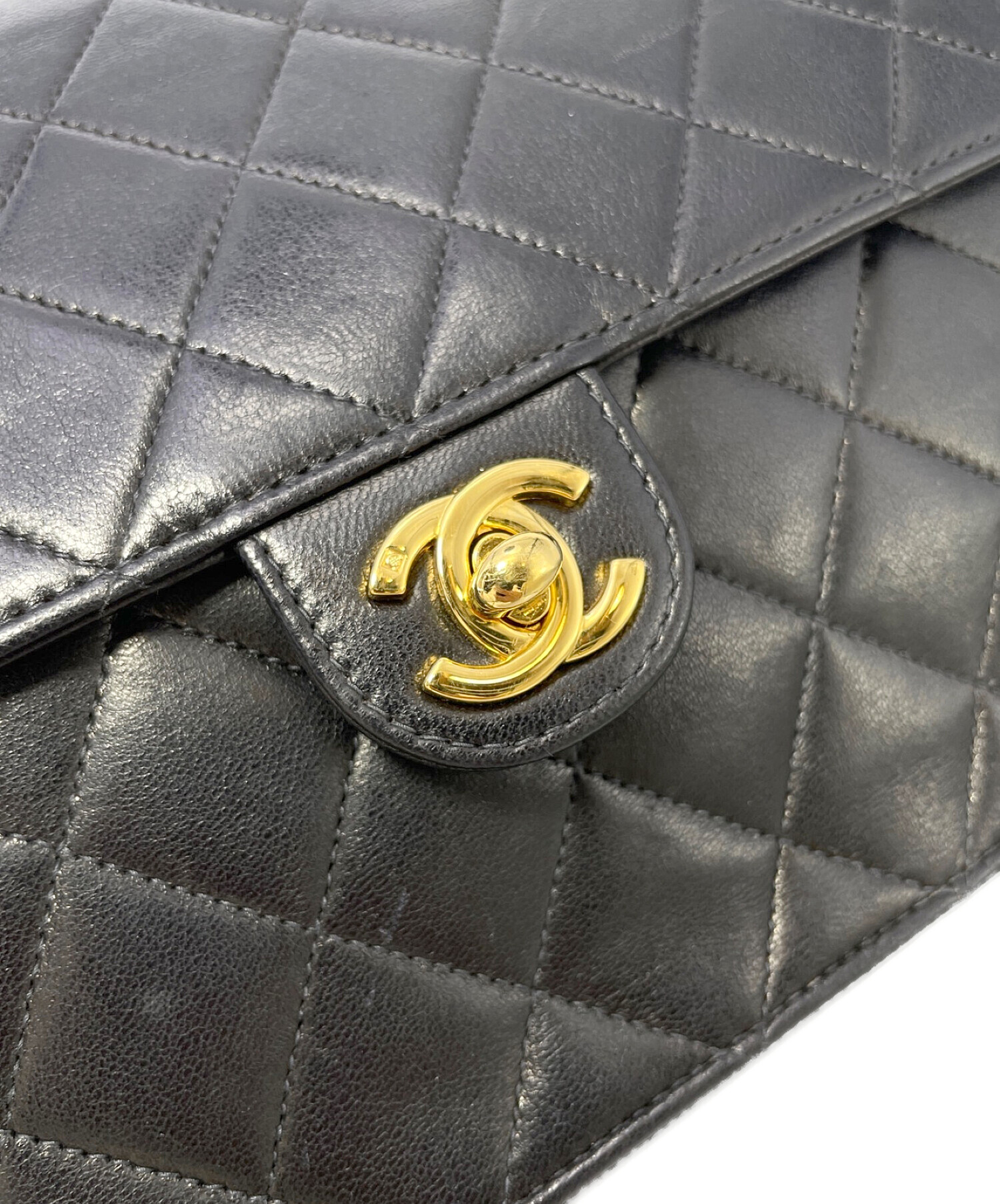 【中古】 ちゅるるんファ・ウ・ン・テ・ン 中古・古着通販】CHANEL (シャネル) ダブルフラップマトラッセ