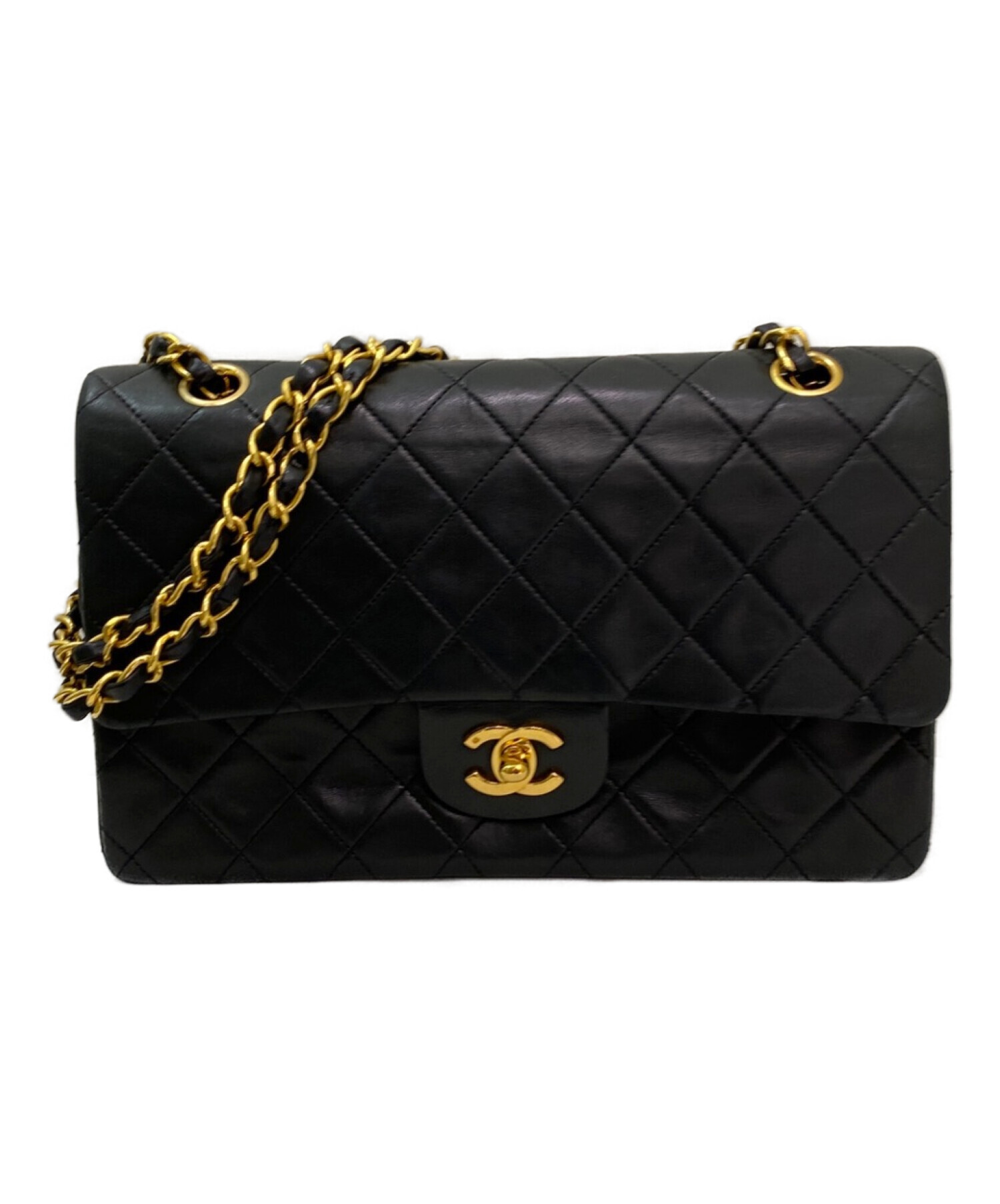 中古・古着通販】CHANEL (シャネル) マトラッセ25 ブラック サイズ:25 