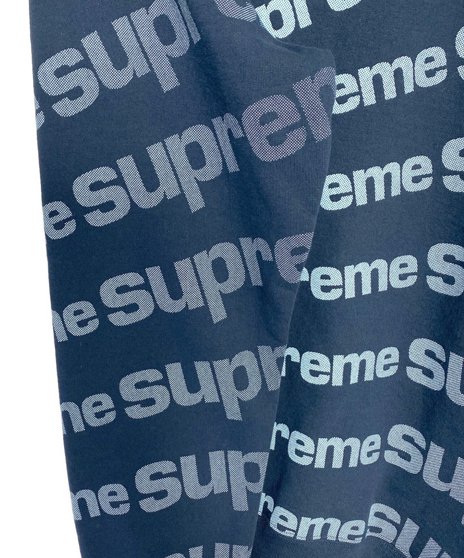 中古・古着通販】SUPREME (シュプリーム) プリントスウェット ネイビー