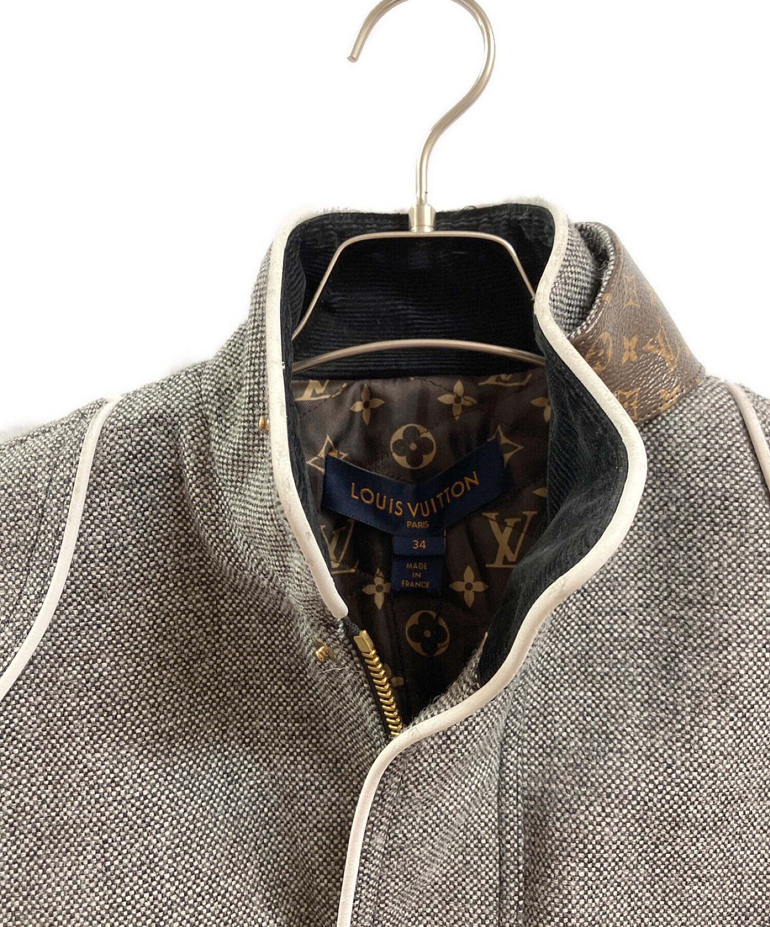 中古・古着通販】LOUIS VUITTON (ルイ ヴィトン) モノグラムレザー切替