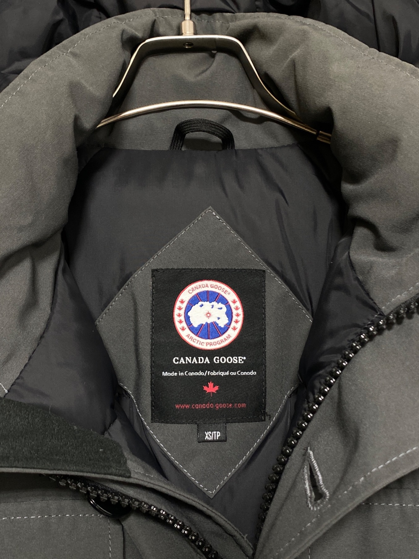 中古・古着通販】CANADA GOOSE (カナダグース) LANGLEY グレー サイズ 