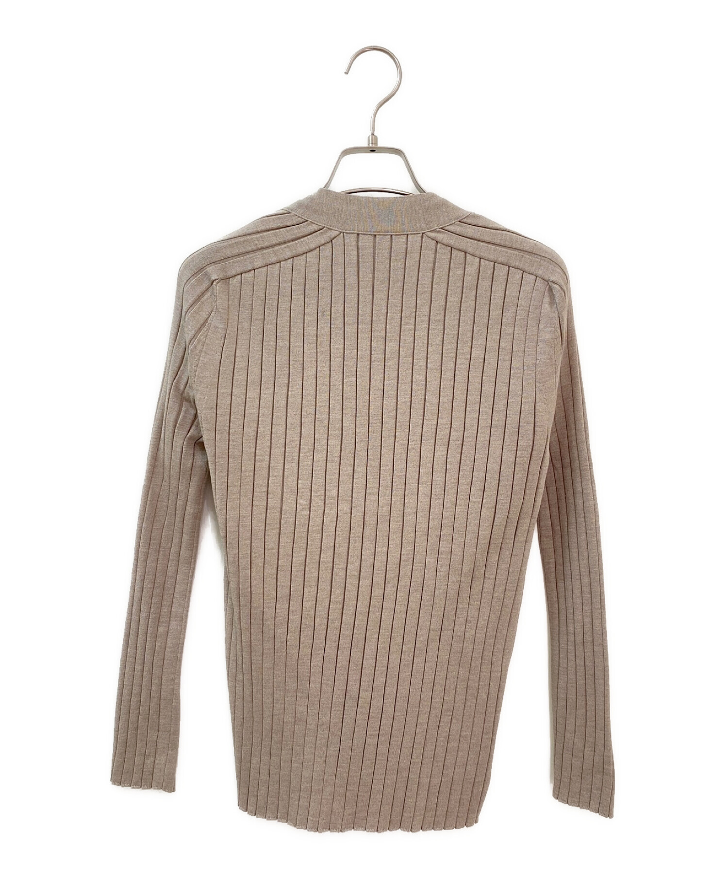 中古・古着通販】DRAWER (ドゥロワー) 18GワイドリブVネック