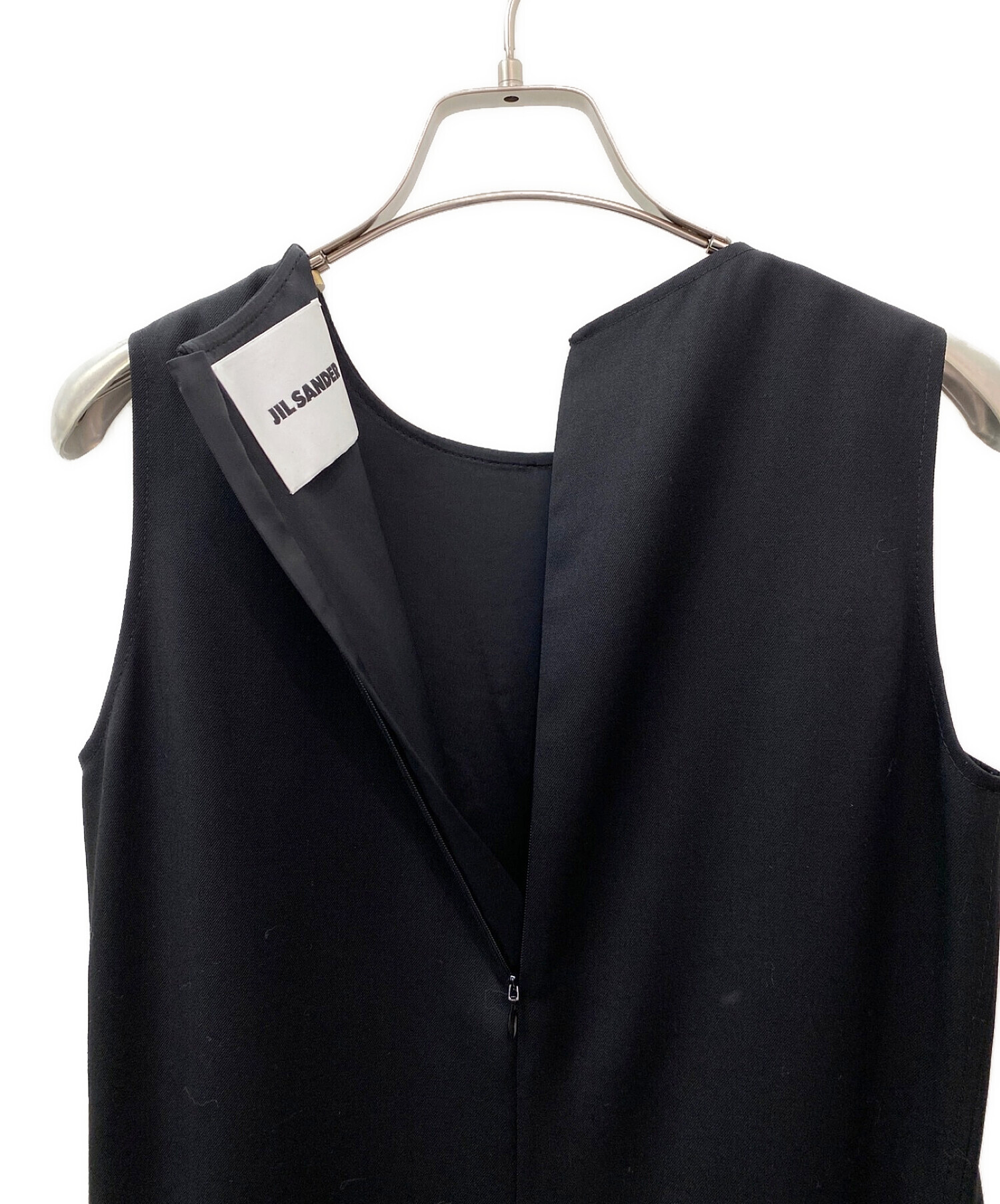 中古・古着通販】JIL SANDER (ジルサンダー) ウールノースリーブ 