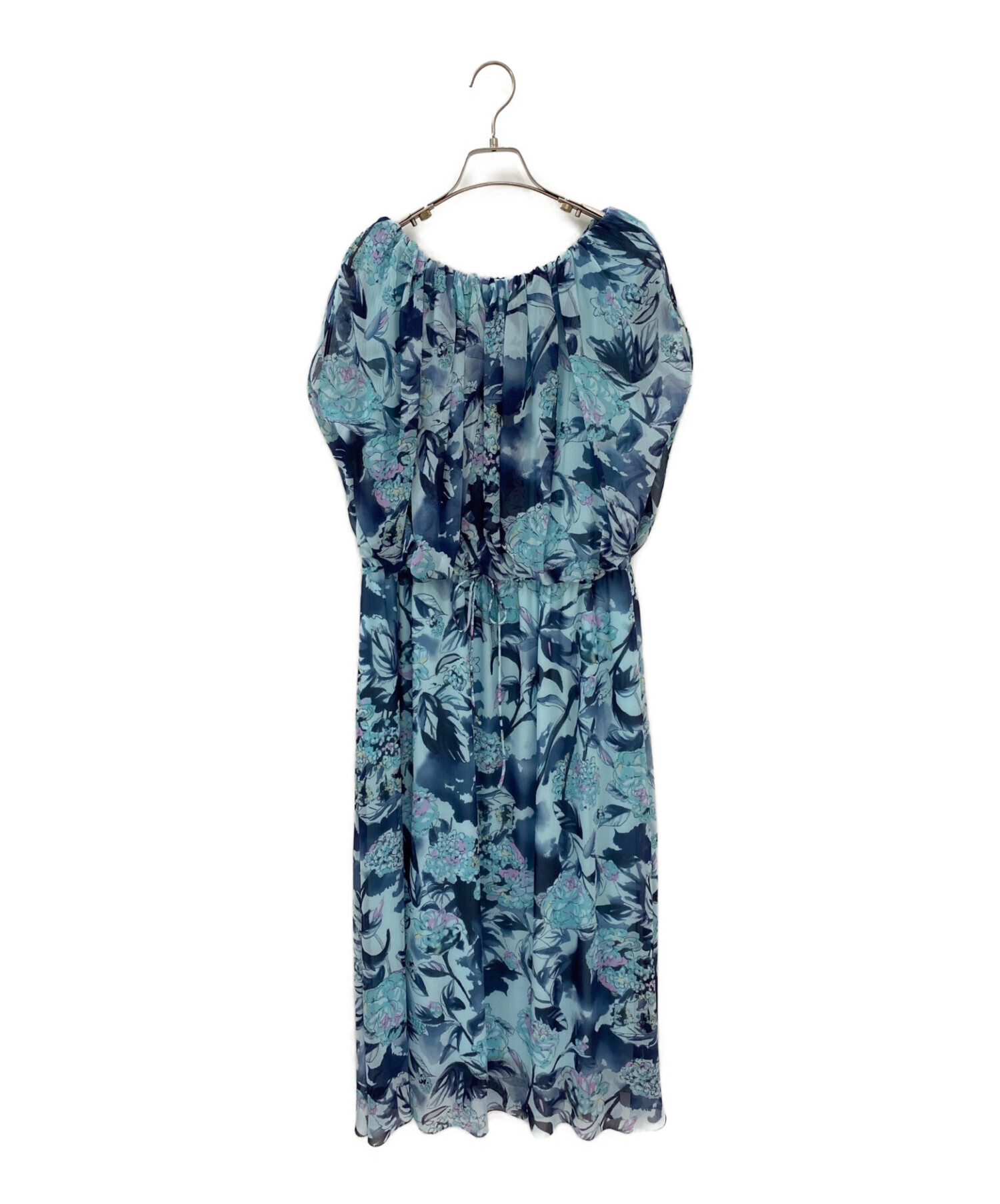 中古・古着通販】DRAWER (ドゥロワー) シルクフラワープリント