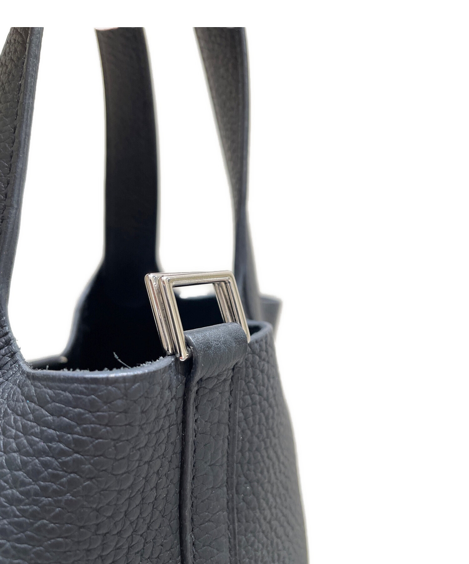 中古・古着通販】HERMES (エルメス) ピコタンロックPM ブラック サイズ 