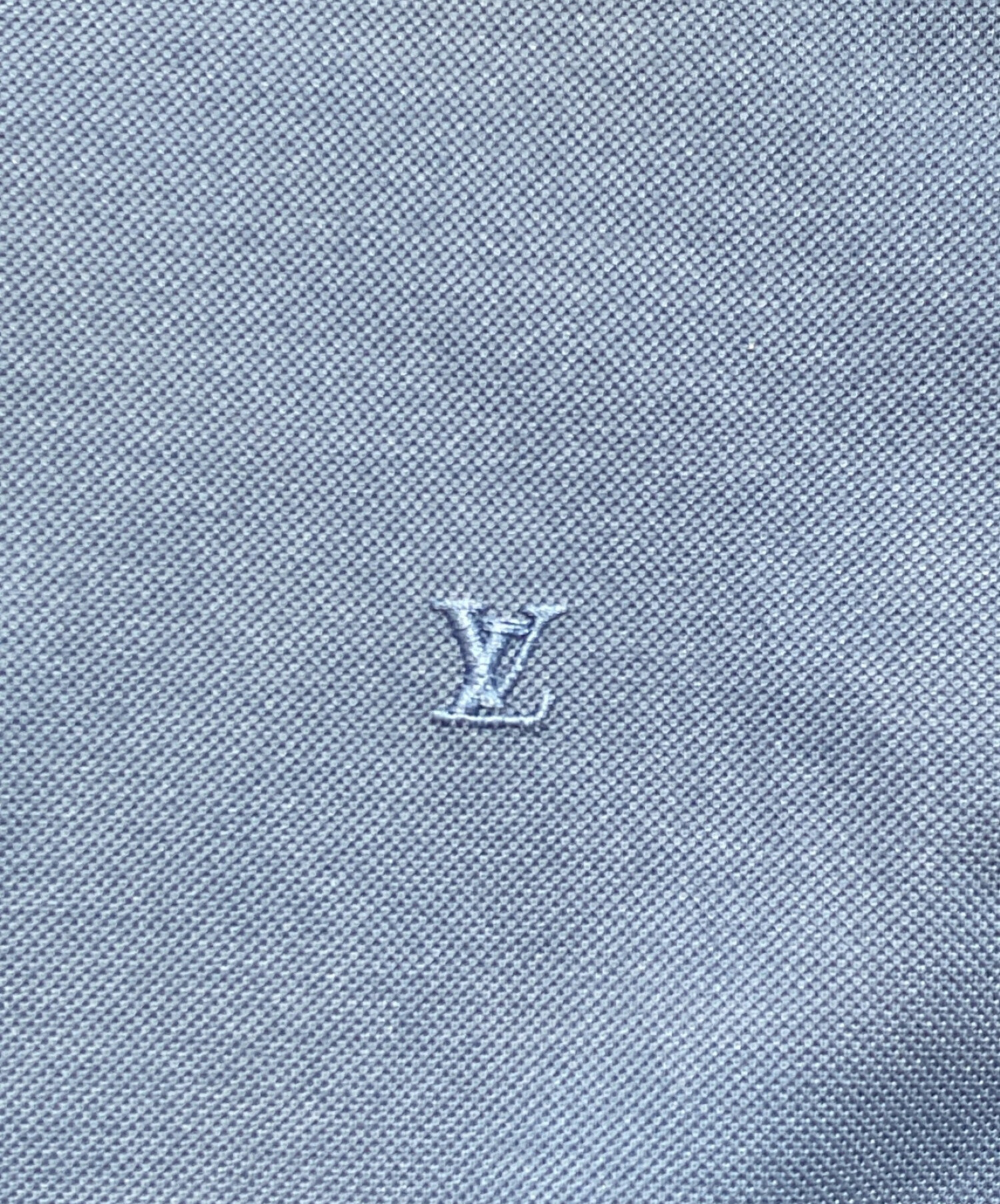 中古・古着通販】LOUIS VUITTON (ルイ ヴィトン) ポロシャツ ブルー