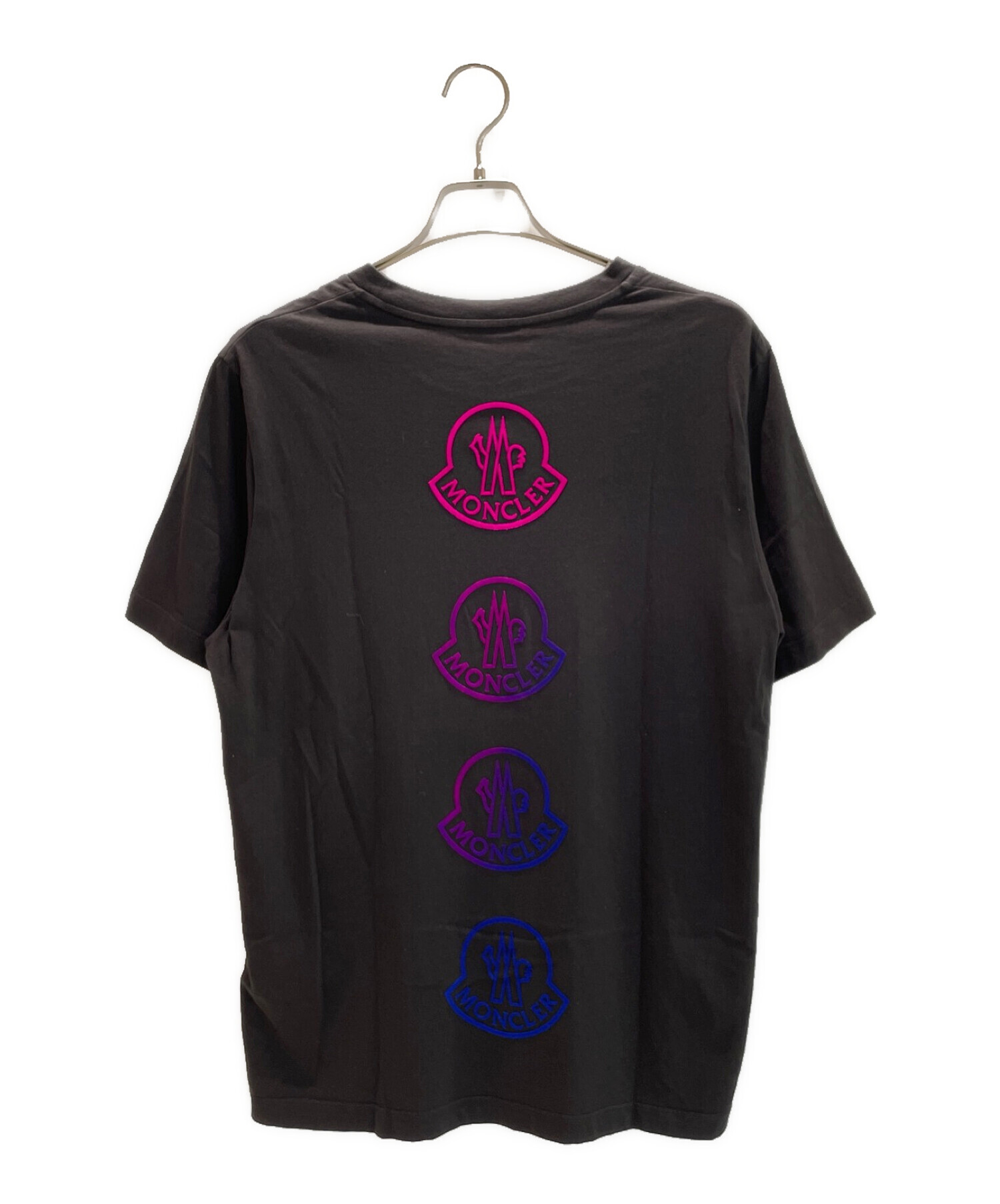 中古・古着通販】MONCLER (モンクレール) MAGLIA T-SHIRT ブラック