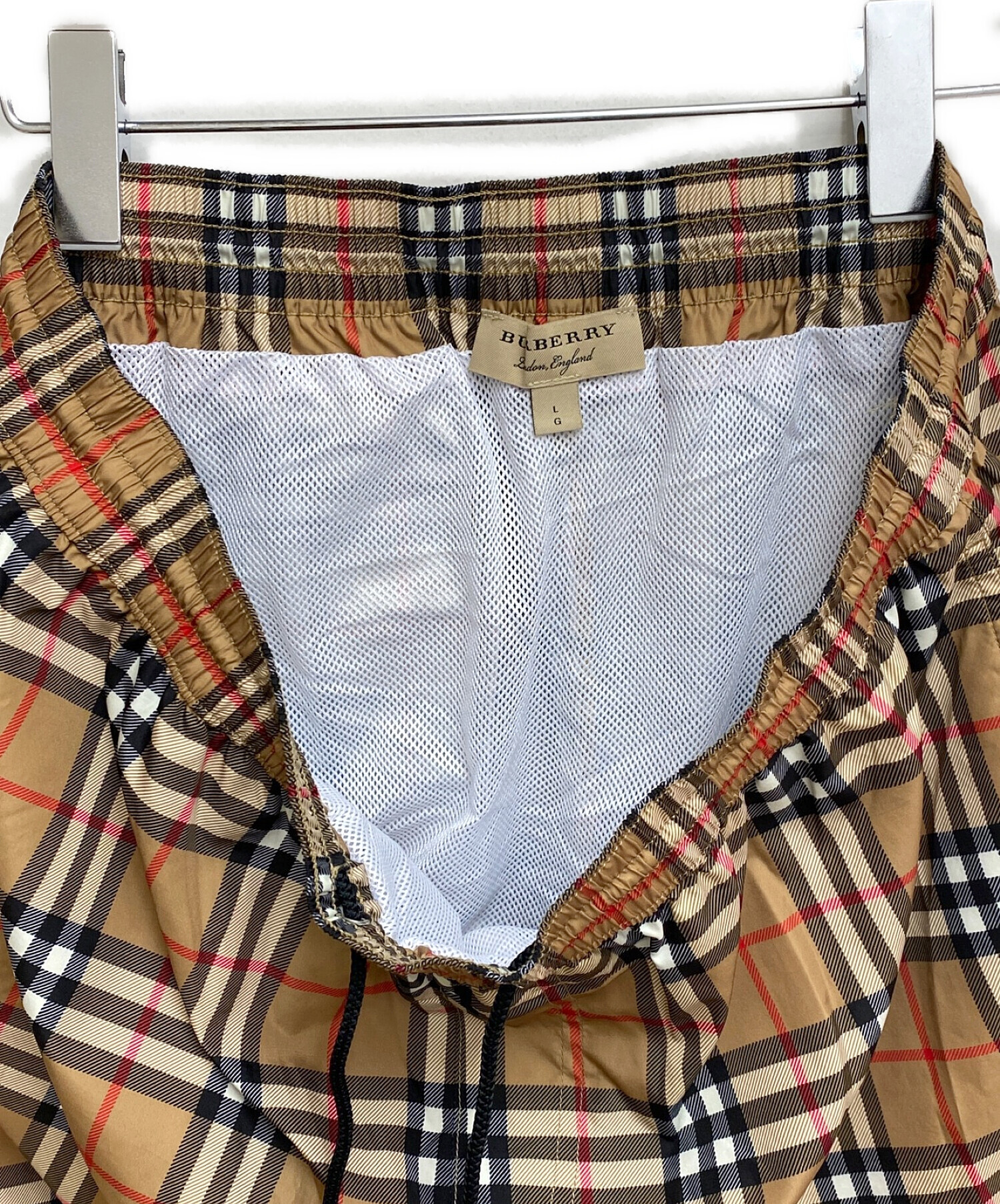 BURBERRY チェック柄スイムパンツ140cm 中古・古着通販】BURBERRY (バーバリー) ノバチェックスイムショーツ