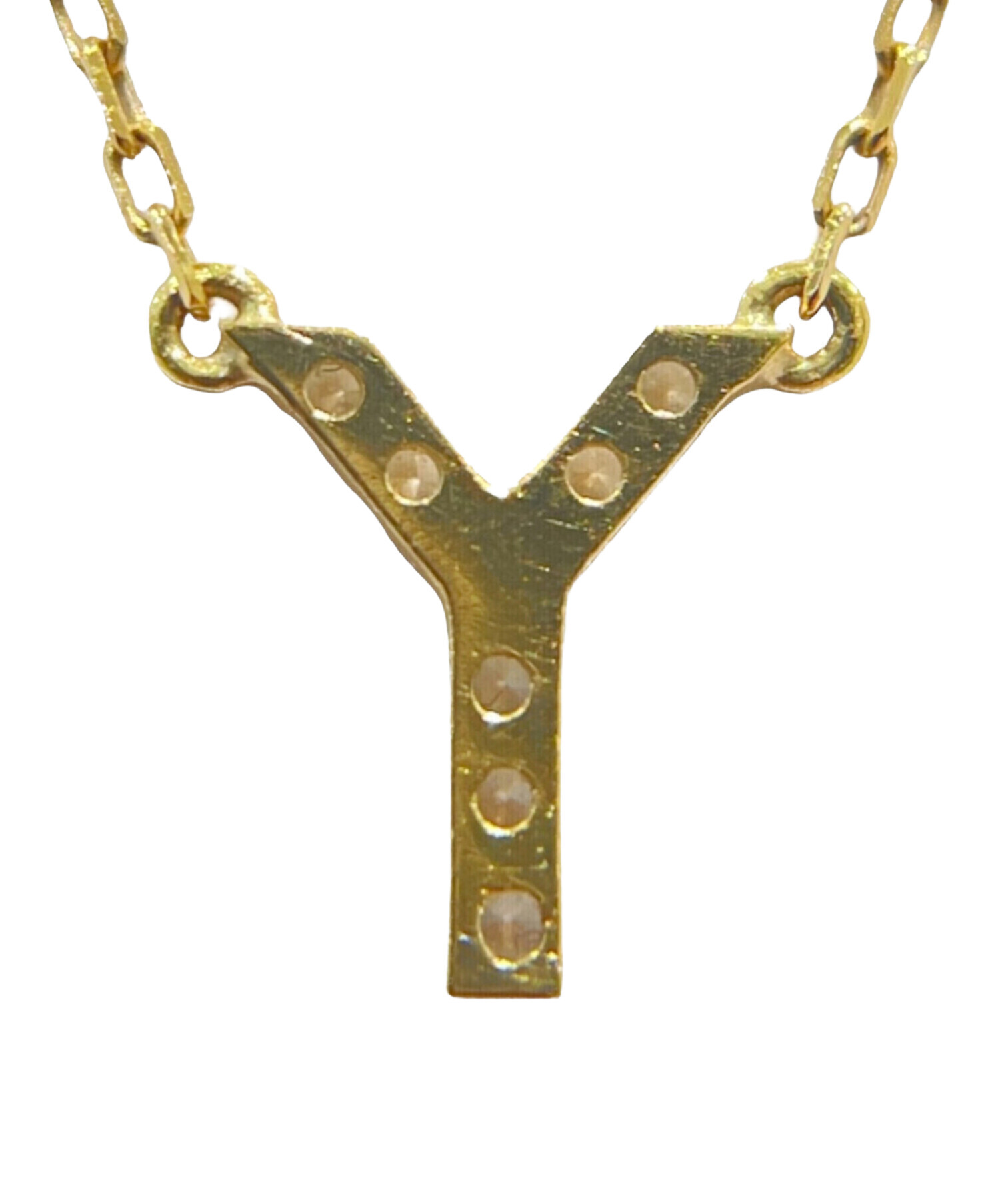 アーカー　AHKAH イニシャルネックレス　Y プルミエトワールイニシャル （Y） ネックレス | AHKAH / アーカー