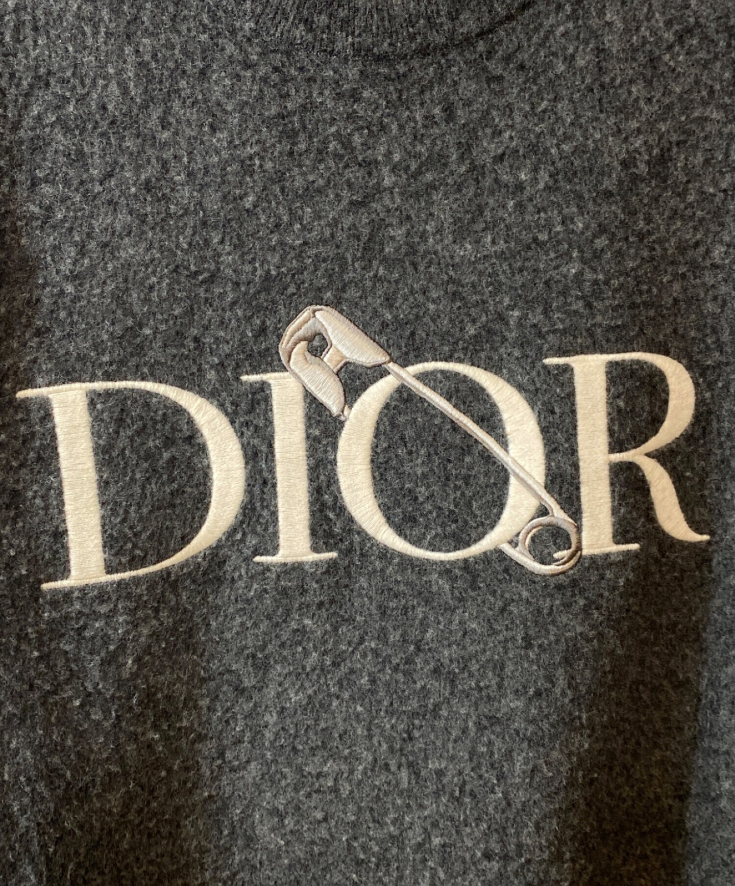 中古・古着通販】Dior (ディオール) Dior and Judy Blame Knit グレー