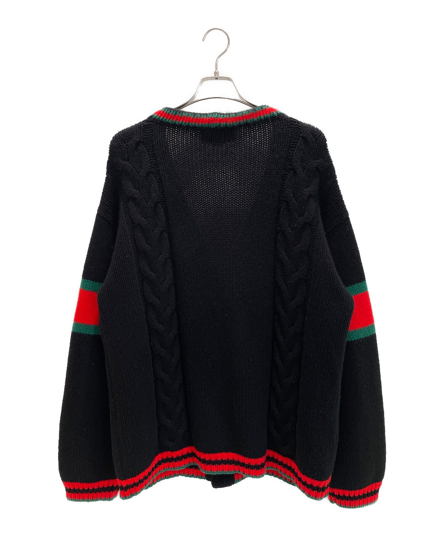 中古・古着通販】GUCCI (グッチ) オーバーサイズ ケーブルニット 