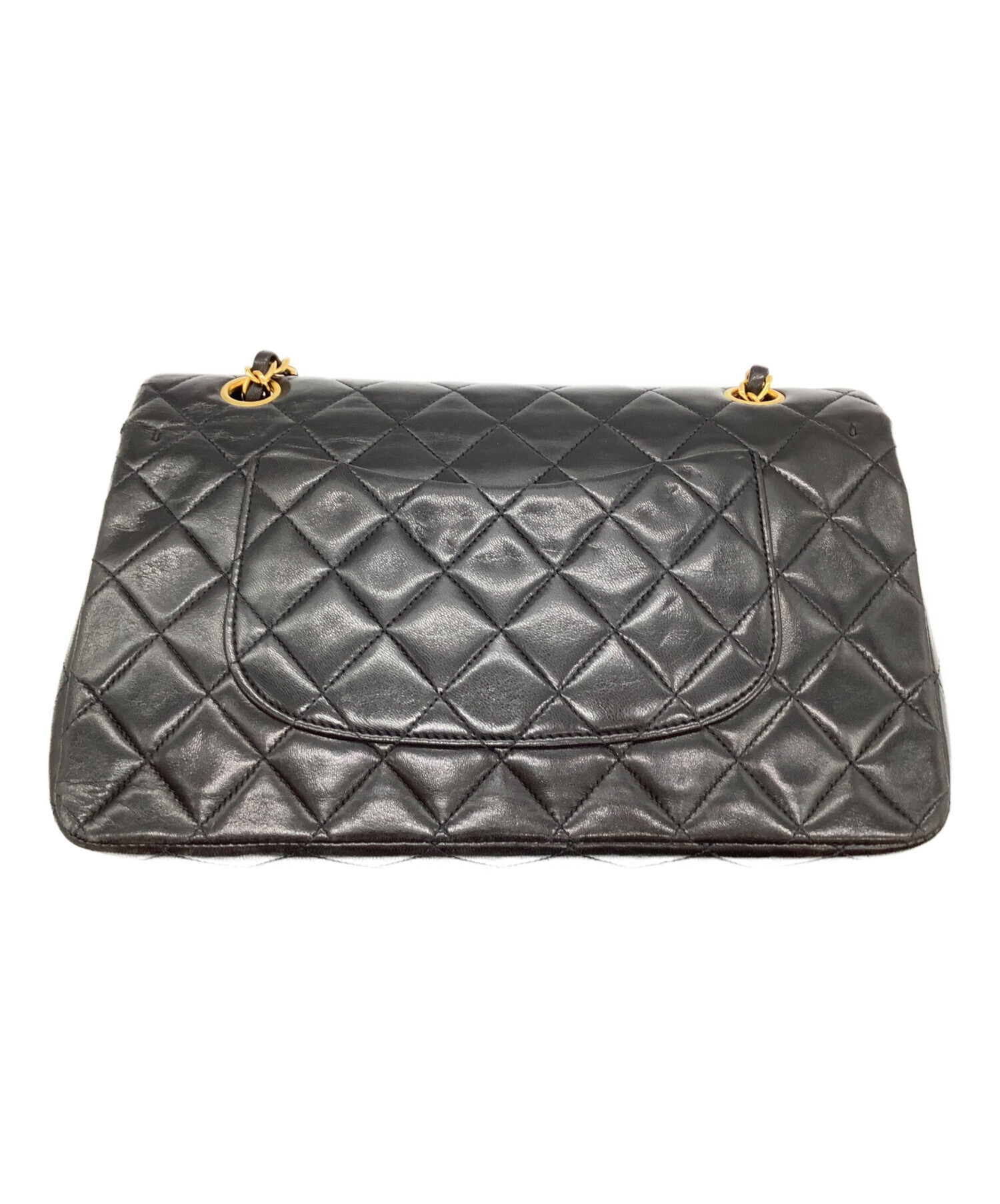 【真贋不明】CHANEL シャネル Wフラップ チェーンショルダーバッグ 真贋不明】CHANEL シャネル Wフラップ チェーンショルダーバッグ