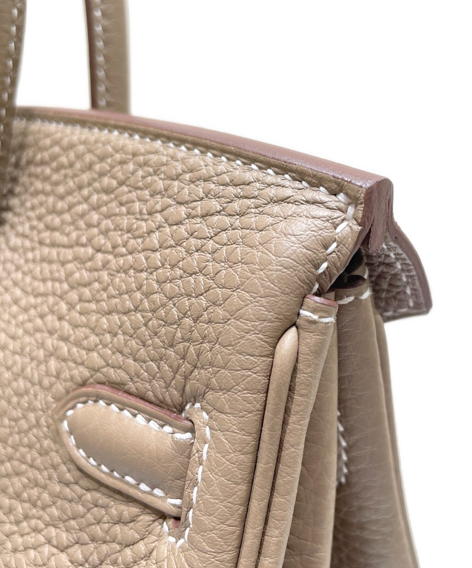 中古・古着通販】HERMES (エルメス) バーキン25/トゴ/U刻印/エトゥープ