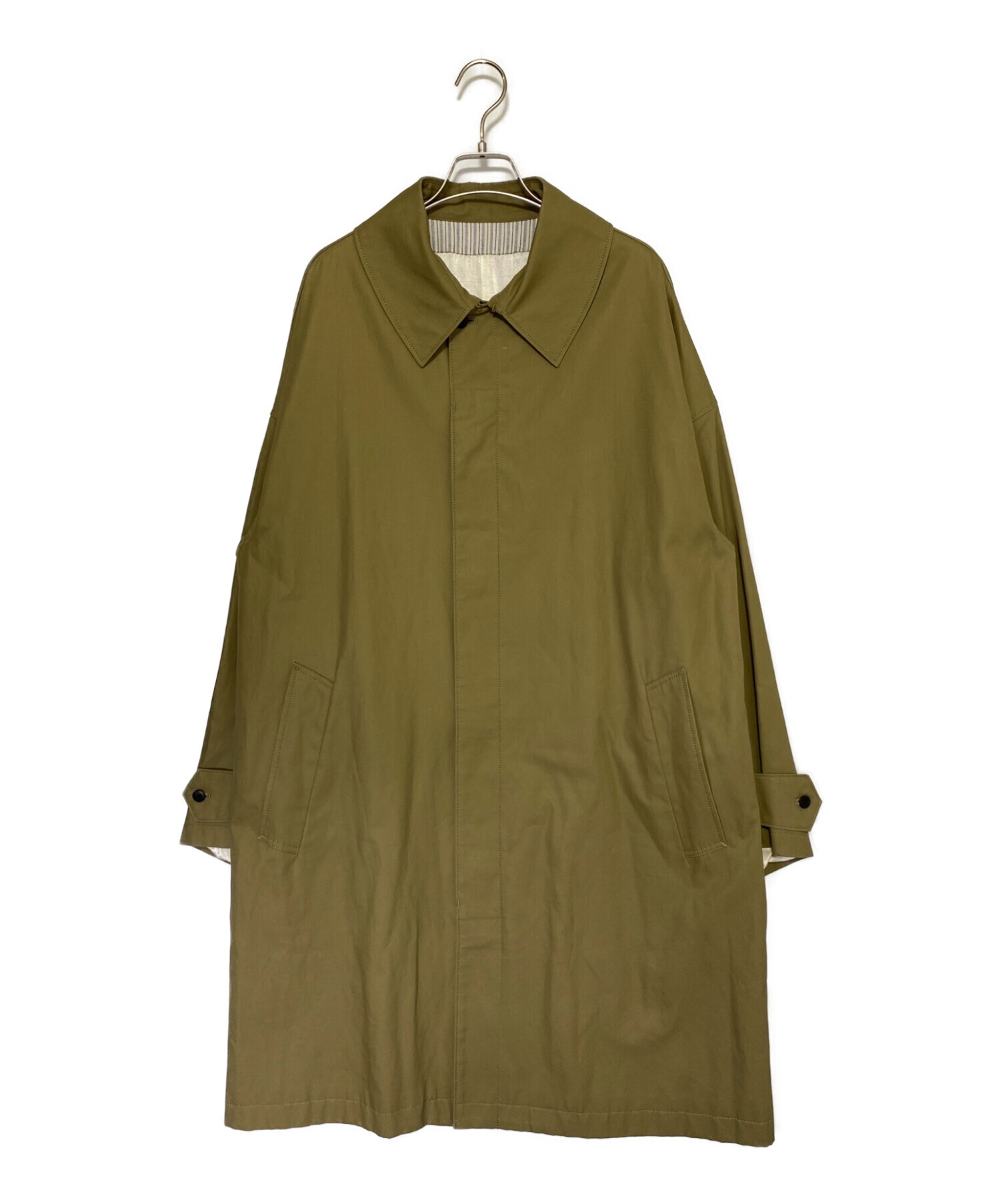 中古・古着通販】VISVIM (ビズビム) VARJAK COAT オリーブ サイズ:SIZE 