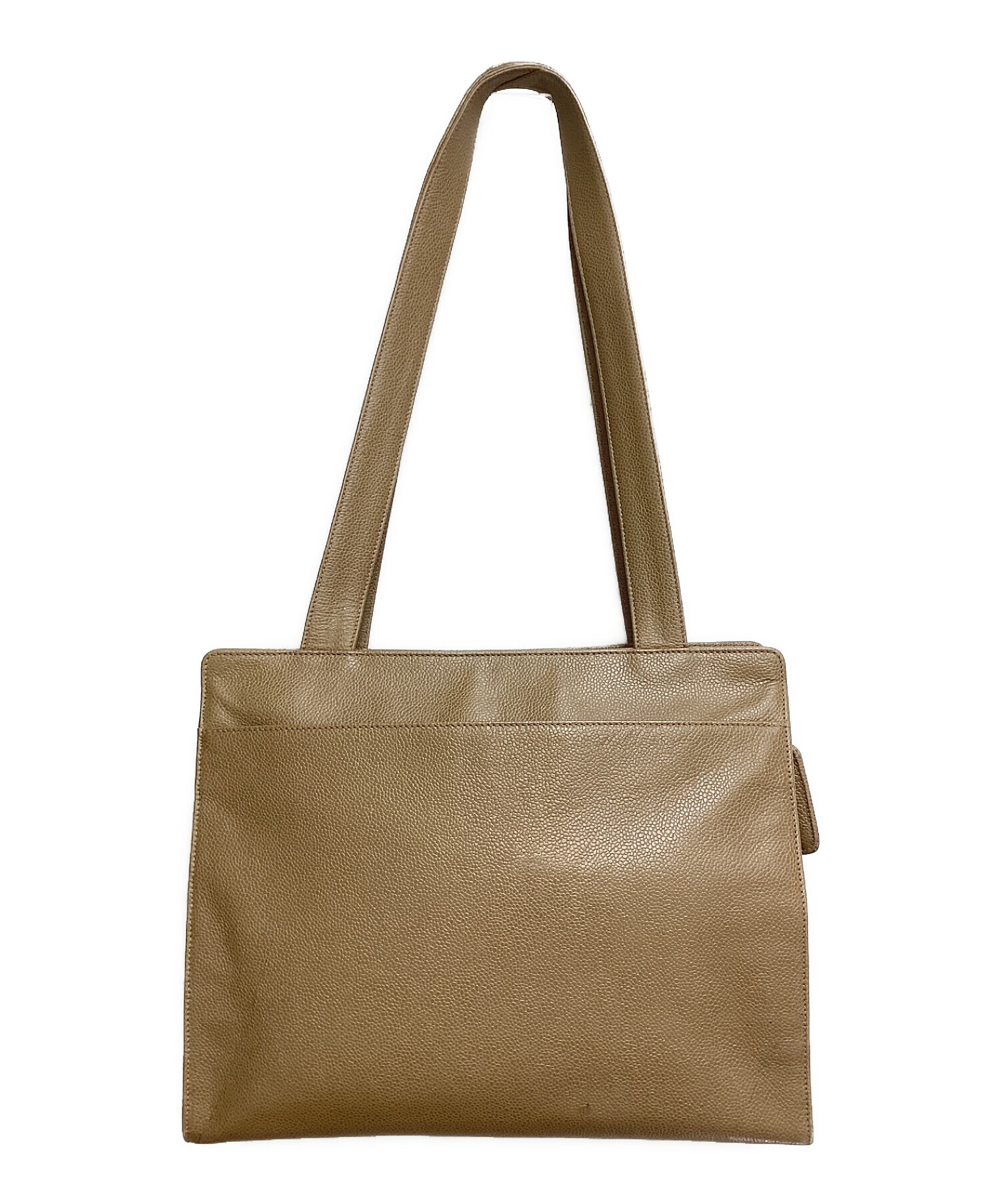 中古・古着通販】CHANEL (シャネル) COCO Mark Leather Tote Bag（ココ 