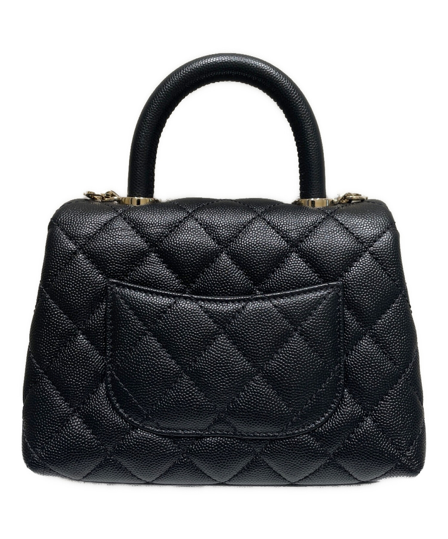 中古・古着通販】CHANEL (シャネル) マトラッセココハンドル2WAY 