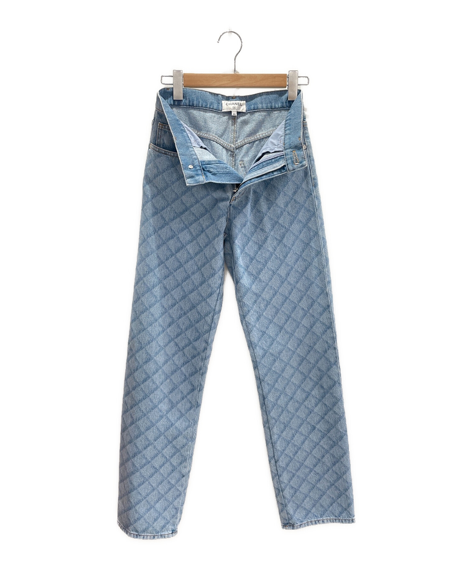 中古・古着通販】CHANEL (シャネル) マトラッセデニムパンツ