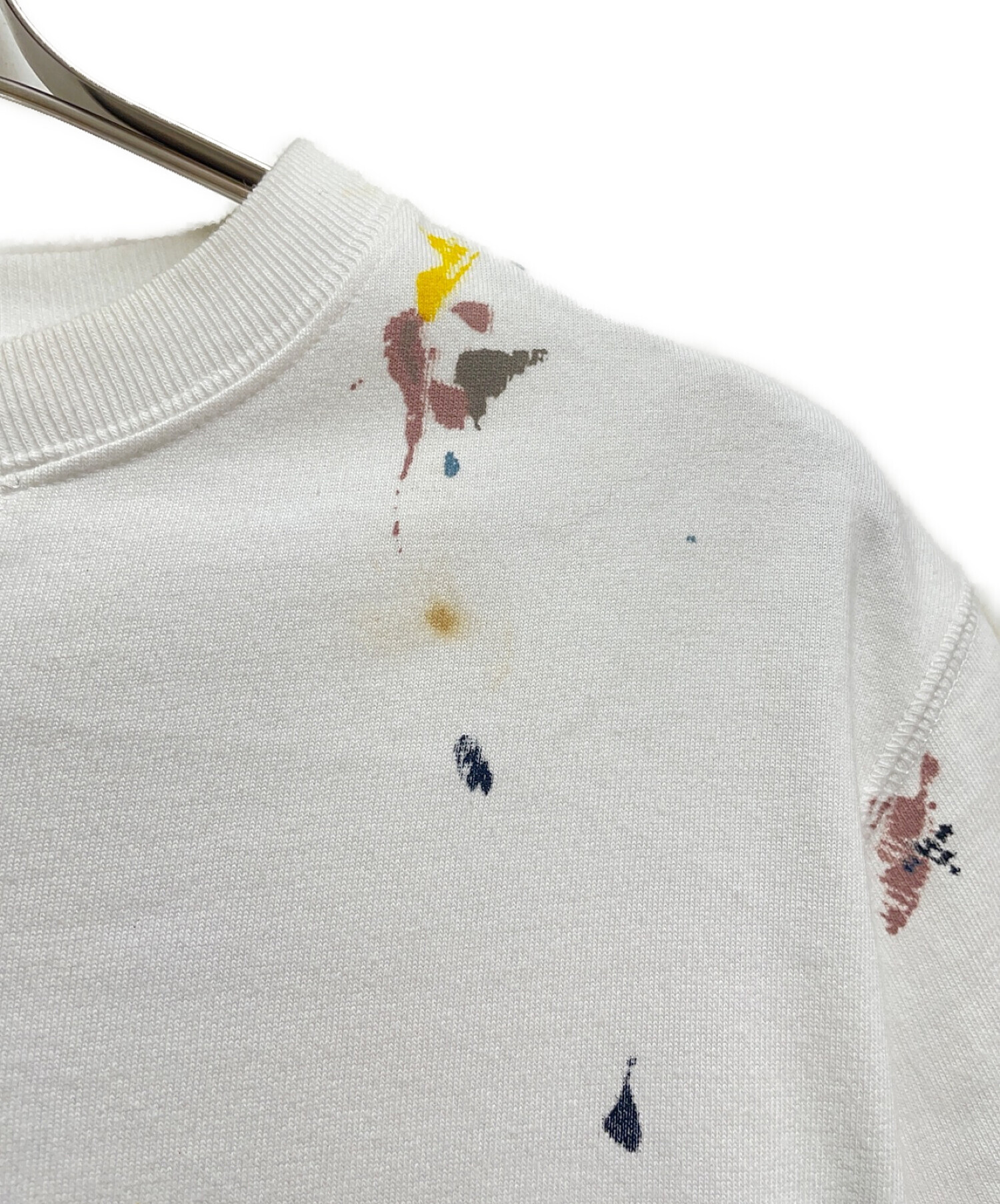 Dior Homme ディオールオム Ｔシャツ グレー ペイント ペンキ XXS 中古・古着通販】DIOR HOMME (ディオール オム) ペイントデザインT