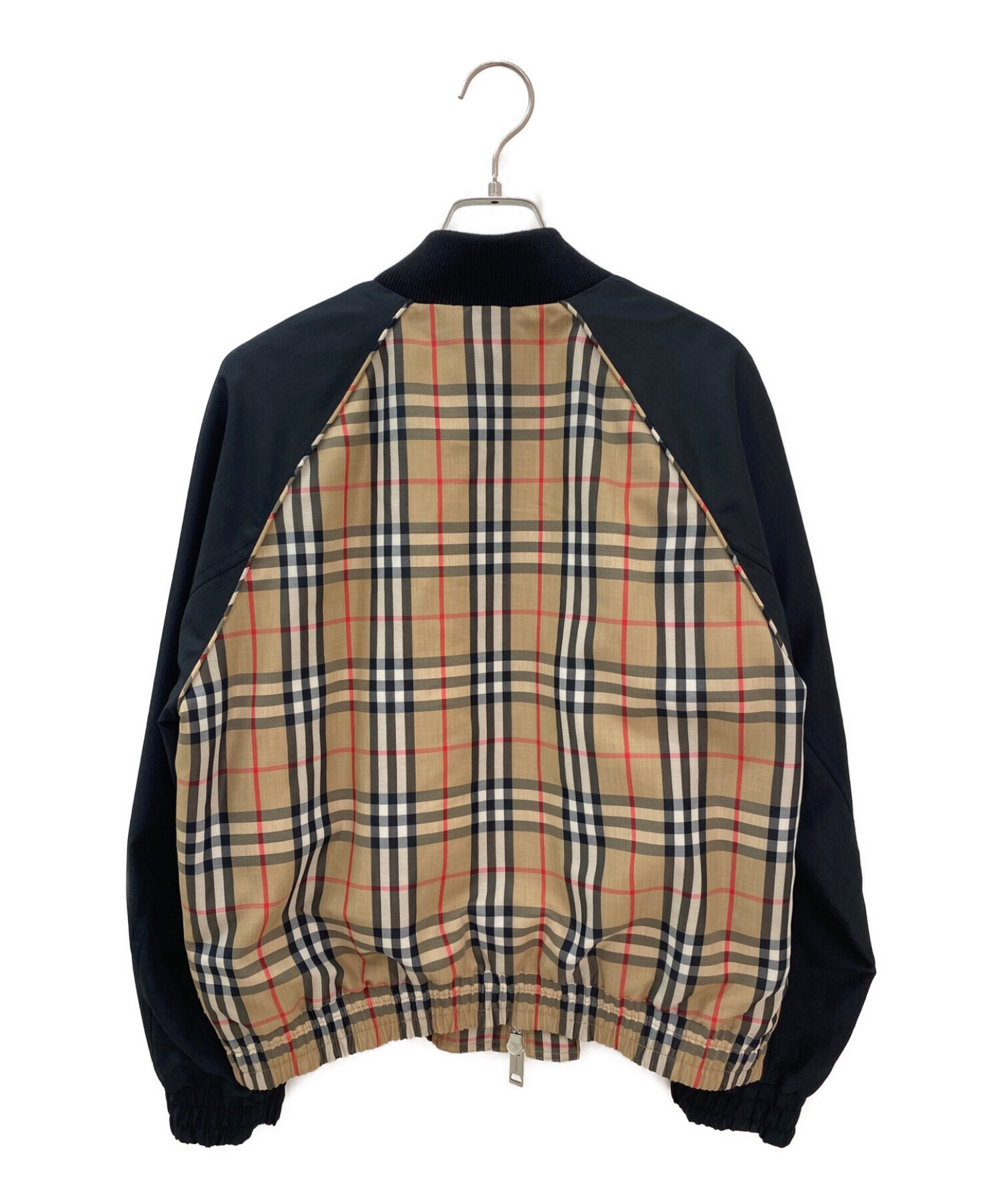 バーバリー　ブルゾン　フード　ノバチェック 中古・古着通販】BURBERRY (バーバリー) TBロゴノバチェックブルゾン