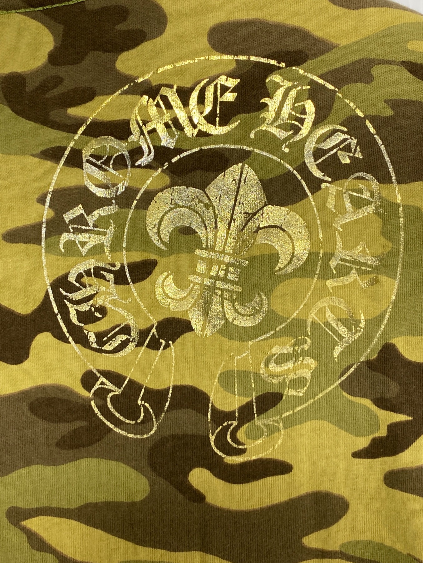 中古・古着通販】CHROME HEARTS (クロムハーツ) カモフラ柄プリントT