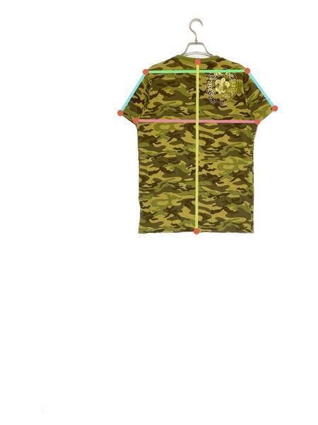 中古・古着通販】CHROME HEARTS (クロムハーツ) カモフラ柄プリントT