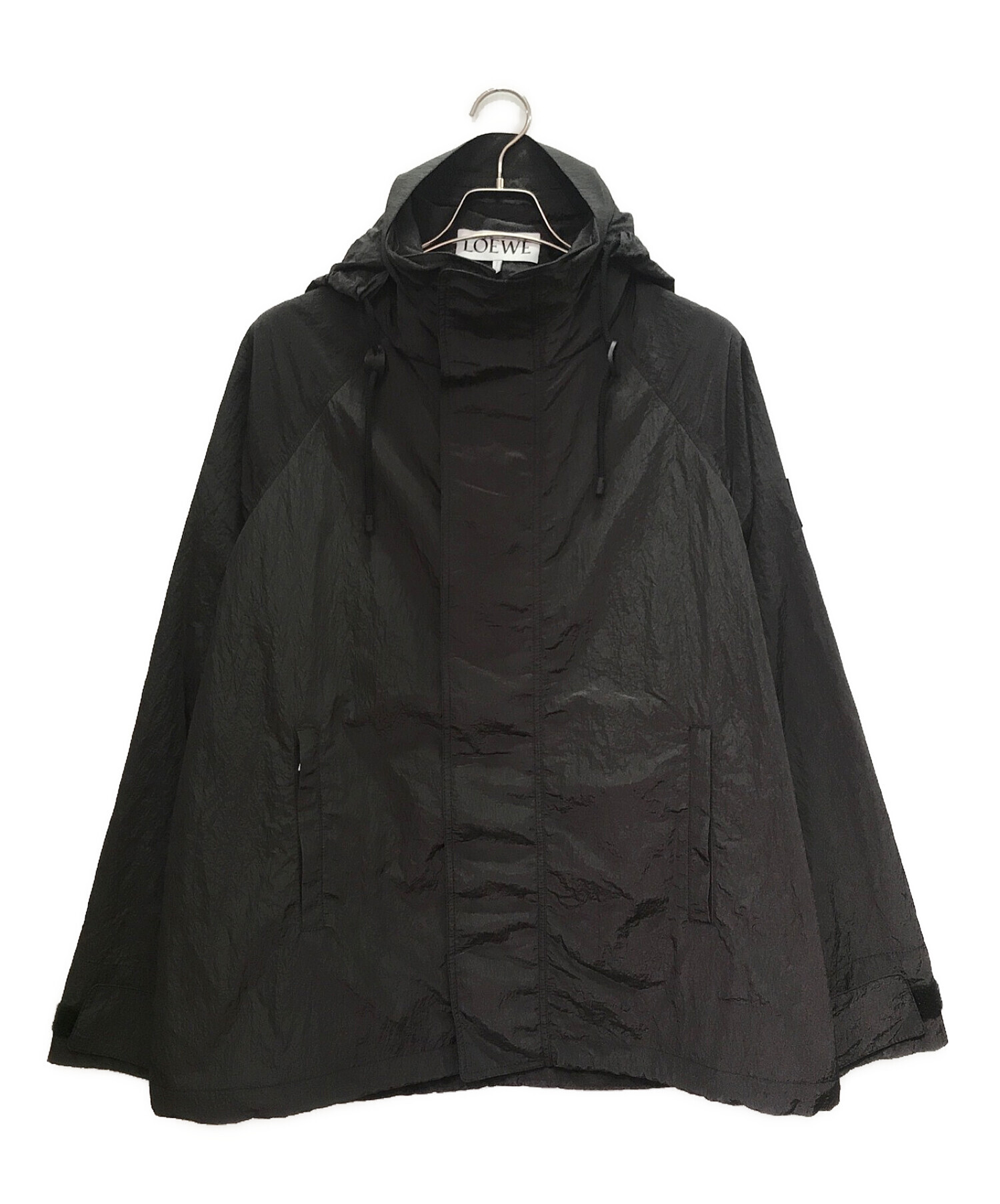 中古・古着通販】LOEWE (ロエベ) フーデッド テクスチャーナイロン