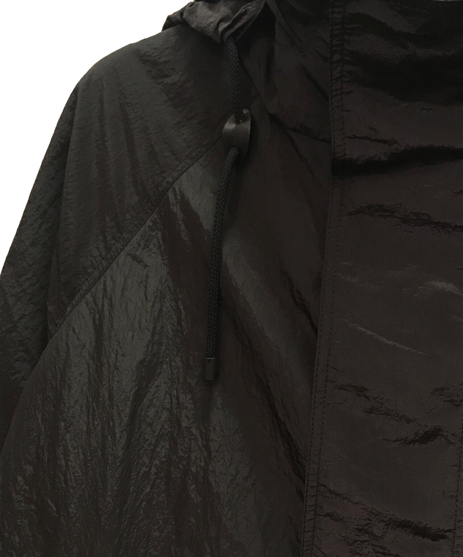 中古・古着通販】LOEWE (ロエベ) フーデッド テクスチャーナイロン