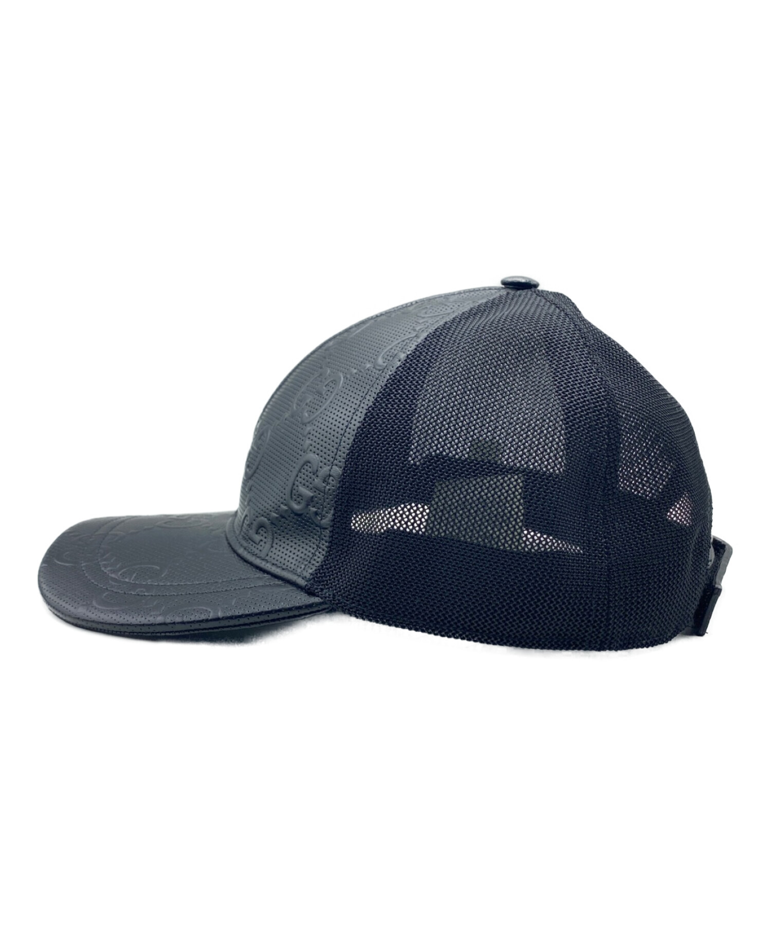 中古・古着通販】GUCCI (グッチ) GGエンボス ベースボールキャップ