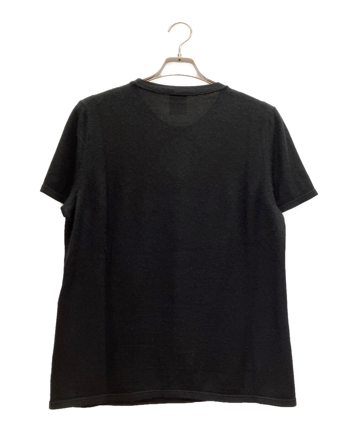 中古・古着通販】CHANEL (シャネル) ロゴエンブレムワッペンカシミヤ