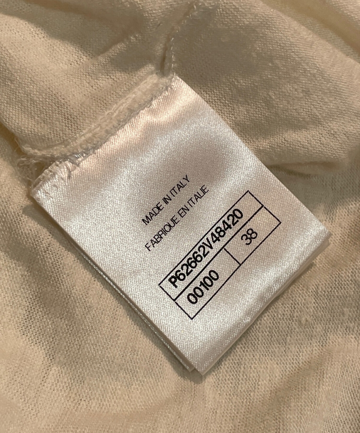 中古・古着通販】CHANEL (シャネル) Clock short sleeve T-shirt