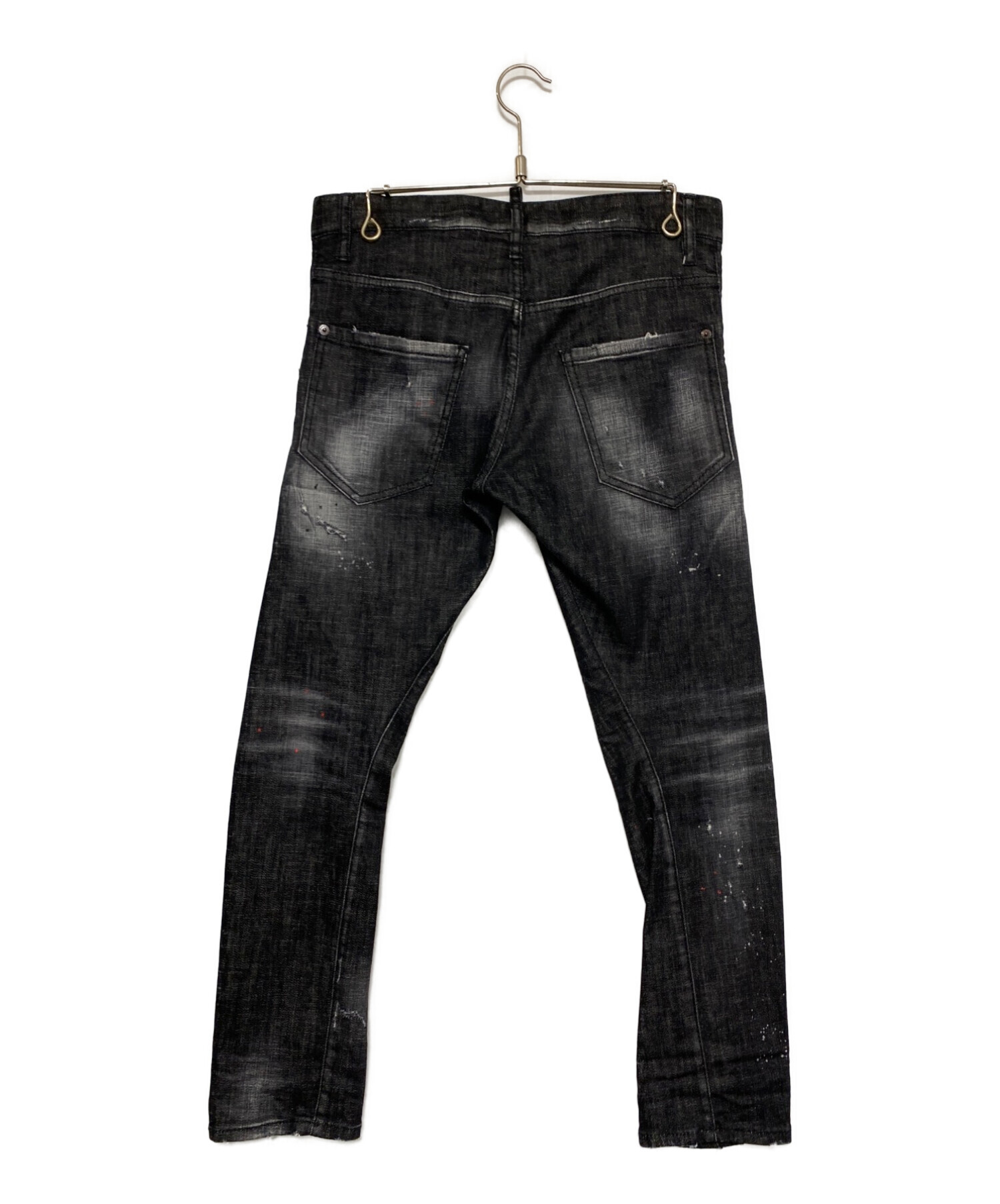 DSQUARED2 ディースクエアード ブラック セクシーツイストジーン 中古・古着通販】DSQUARED2 (ディースクエアード) Sexy Twist Jean